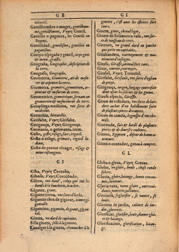 1607 - Marc Orry - Trésor des deux langues espagnole et française (Première et Seconde parties) - ÖNB Wien