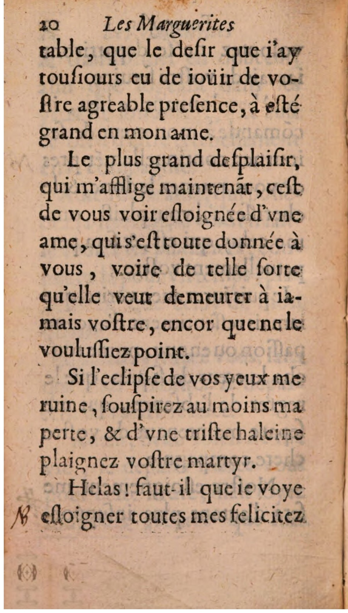 1608 - Théodore Reinsart - Les Marguerites françaises ou Trésor des Fleurs du bien-dire - BSB Munich