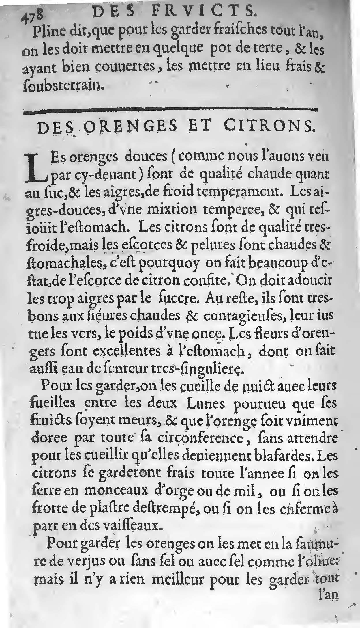 1607 Étienne Servain et Jean Antoine Huguetan - Trésor de santé ou ménage de la vie humaine - BIU Santé_Page_498.jpg