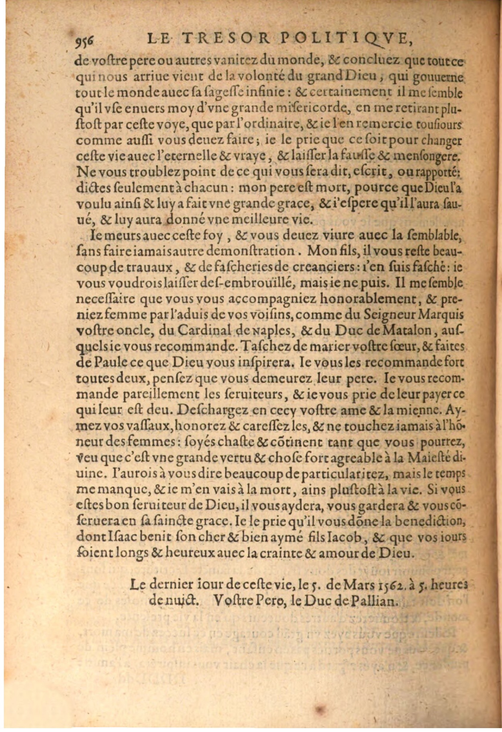 1608 - Pierre Chevalier - Trésor politique - BSB Munich