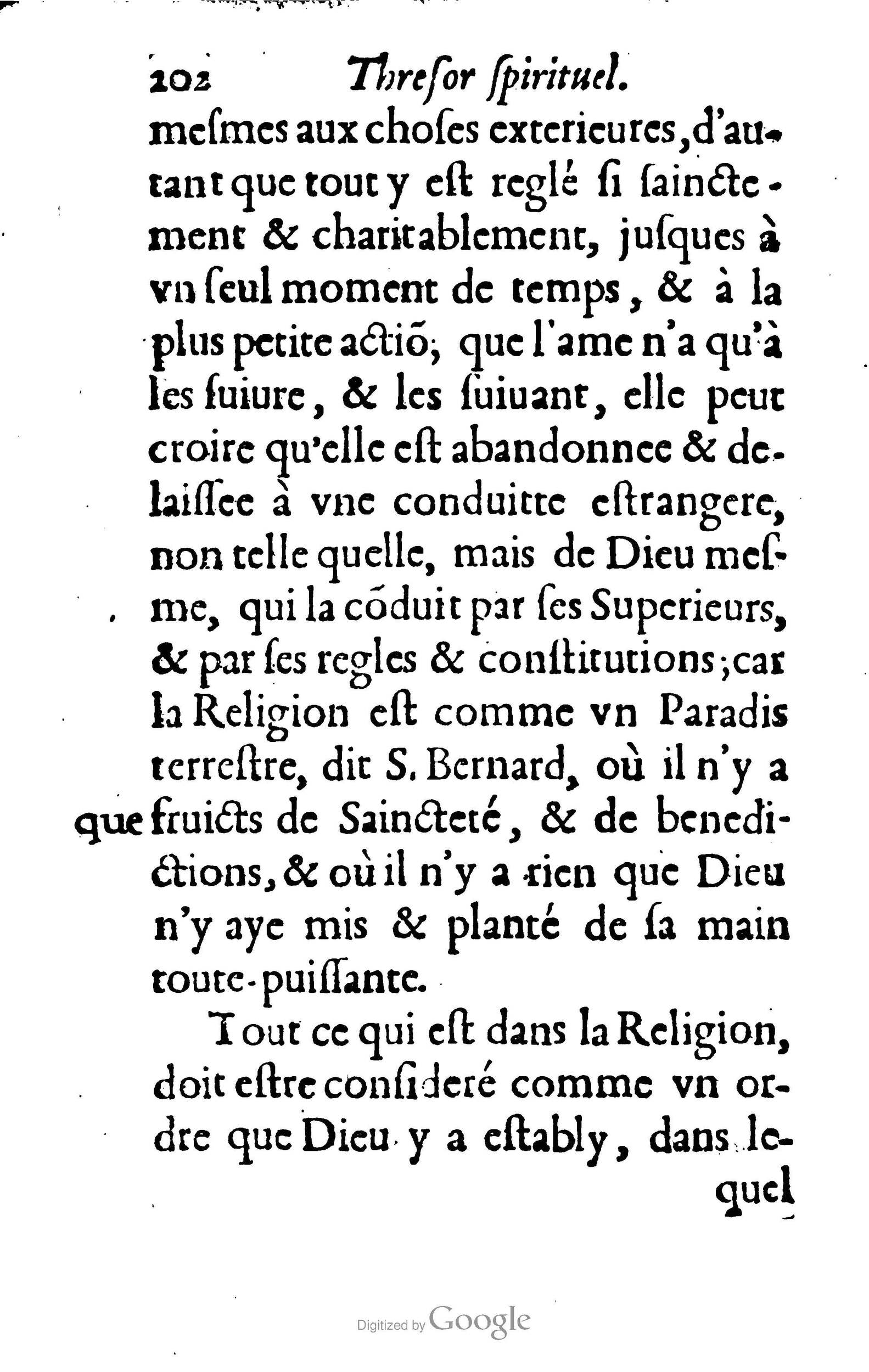 1633 - François Waudré - Trésor spirituel contenant les excellences du christianisme - BM Lyon