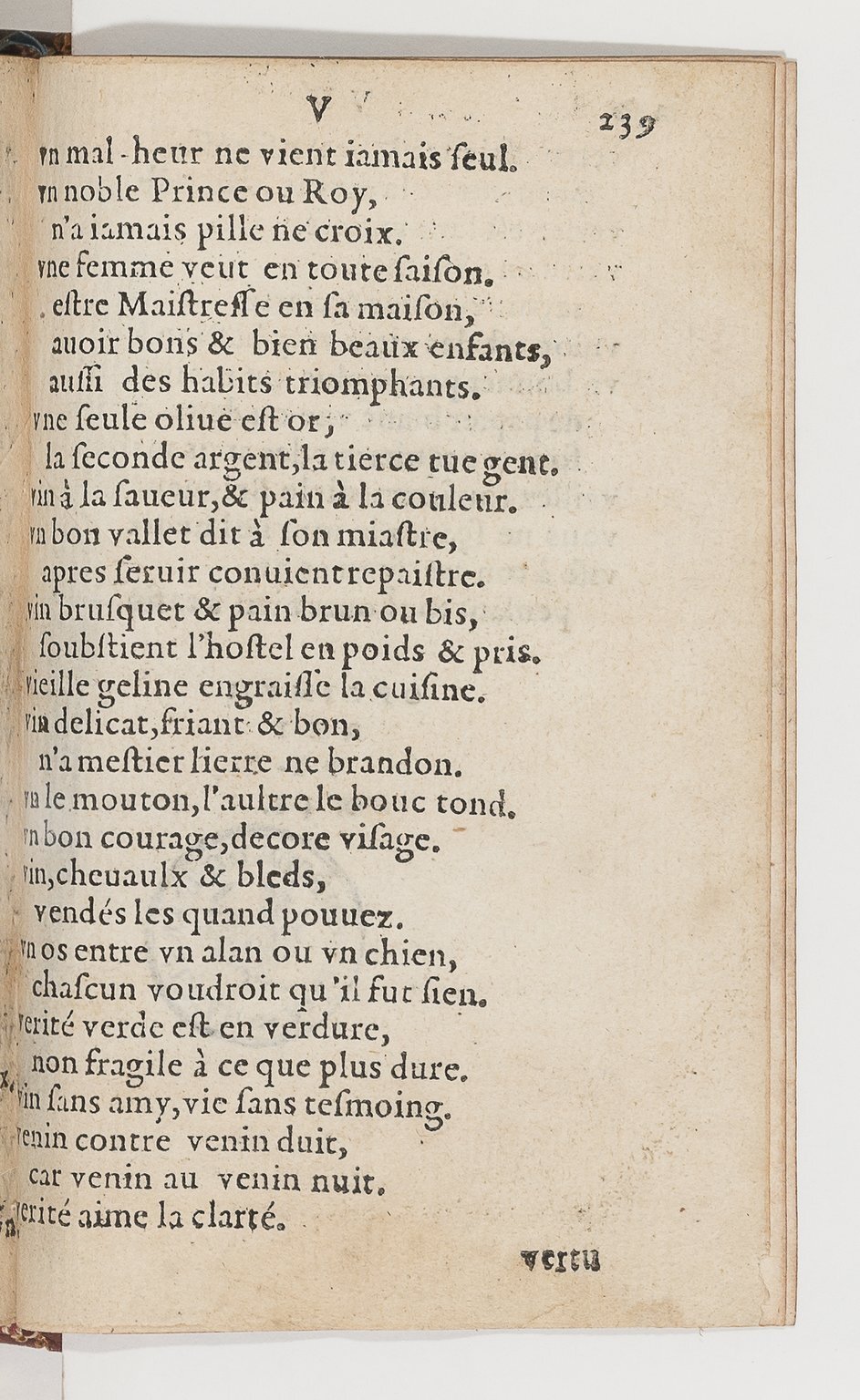 1577 - Jean d’Ogerolles - Trésor de sentences dorées - BnF Arsenal