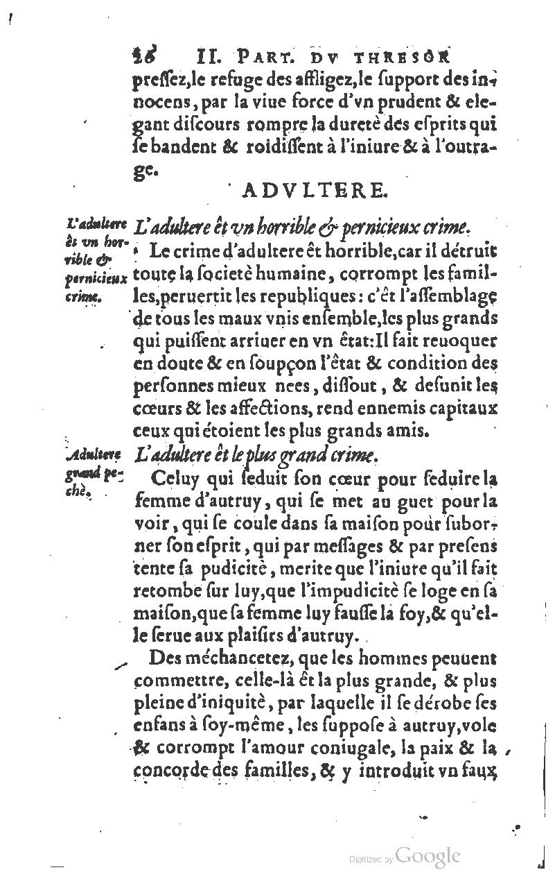 1610 - Louis Coste - Trésor de l’éloquence française (Seconde partie) - BM Lyon
