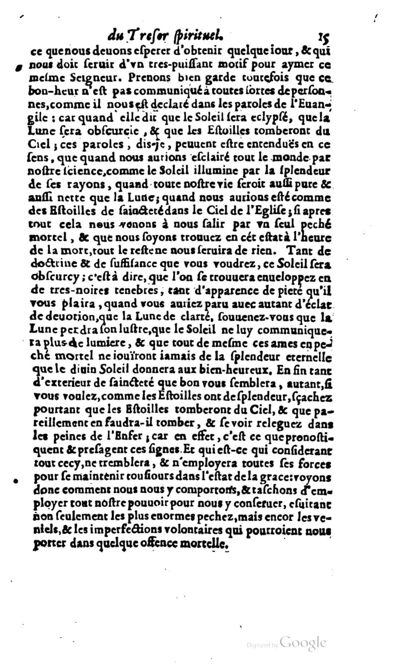 1637 - s.n. - Trésor spirituel des âmes religieuses - BM Lyon