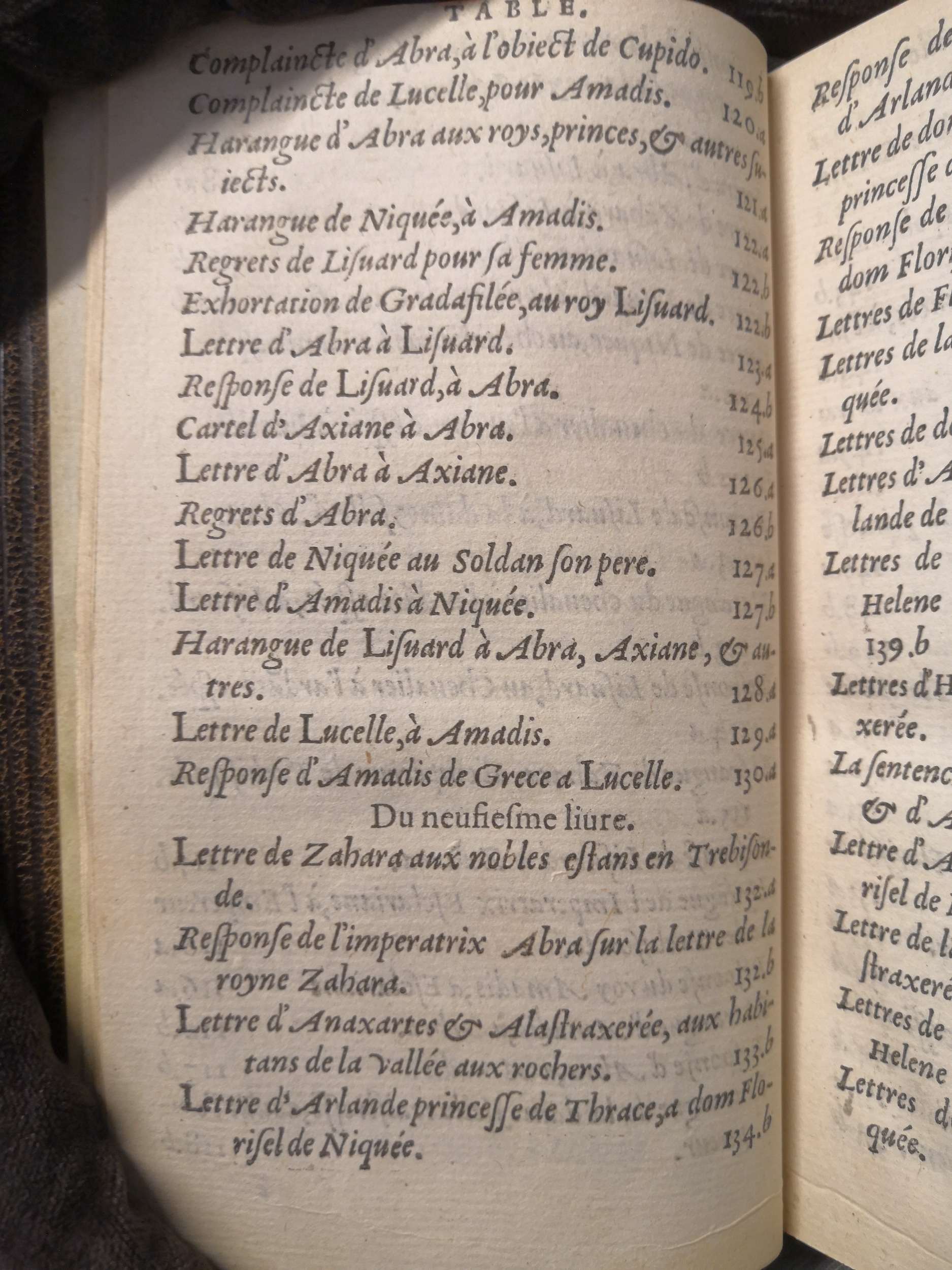 1560 - Étienne Groulleau - Trésor des Amadis - Amsterdam