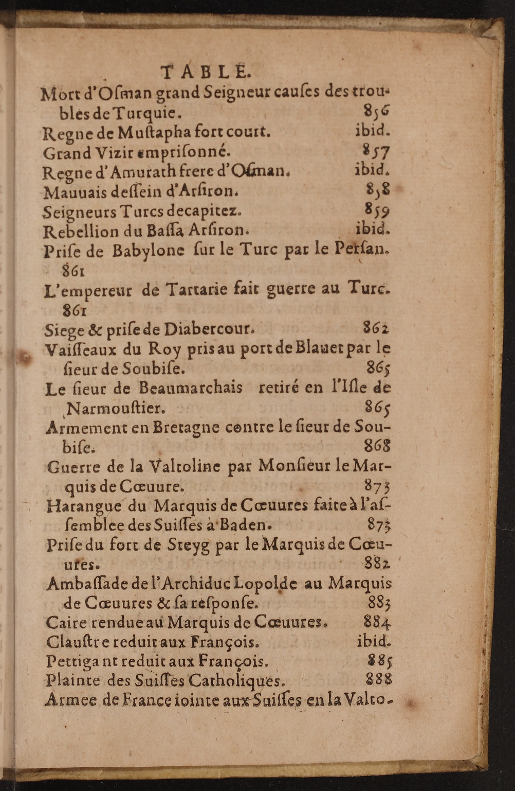 1626 - Joseph Bouillerot - Trésor de l’histoire générale de notre temps - BnF Arsenal