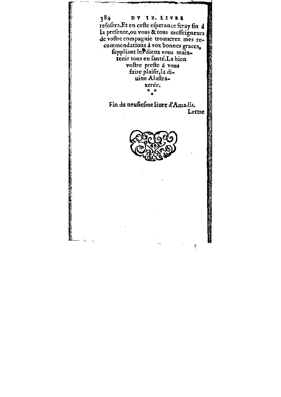 1572 - Veuve Gabriel Cotier - Trésor des Amadis - BM Lyon