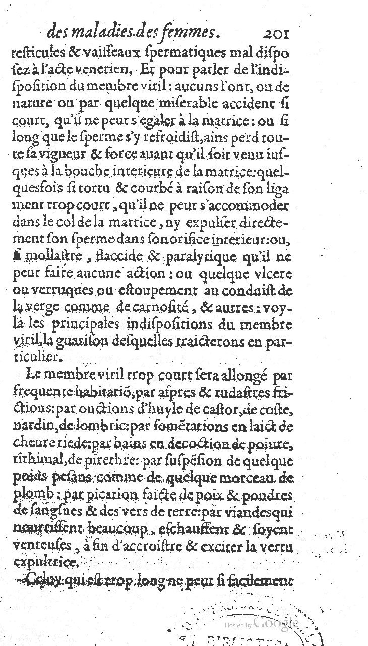 1585 - Jacques du Puis - Trésor des remèdes secrets pour les maladies des femmes - BnF