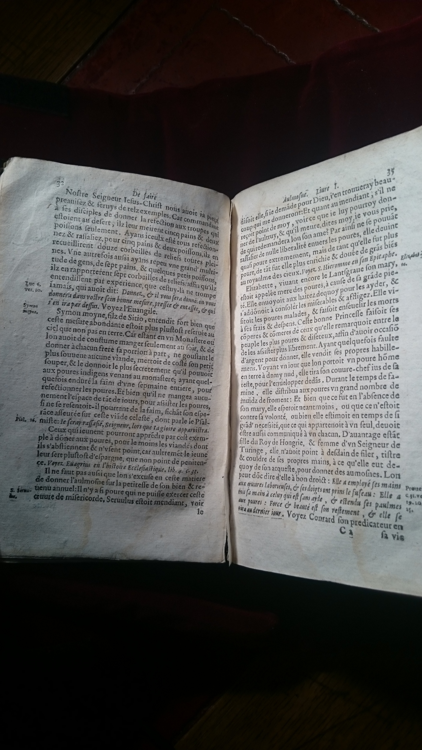 1596 - Jean Bogart - Trésor des faits et dits mémorables des hommes saints et illustres - BM Amiens