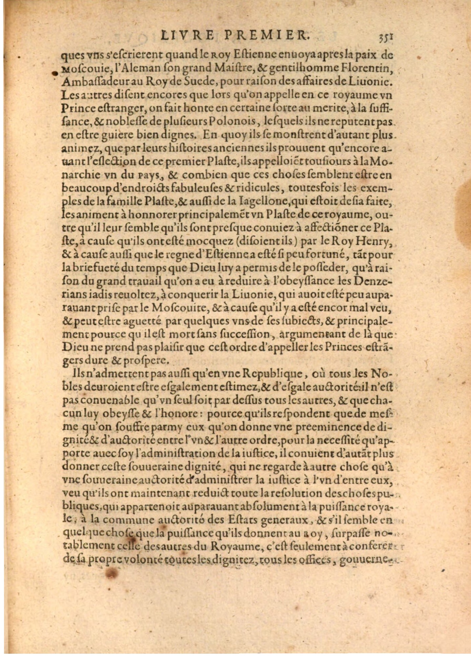 1608 - Nicolas Du Fossé - Trésor politique - BSB Munich