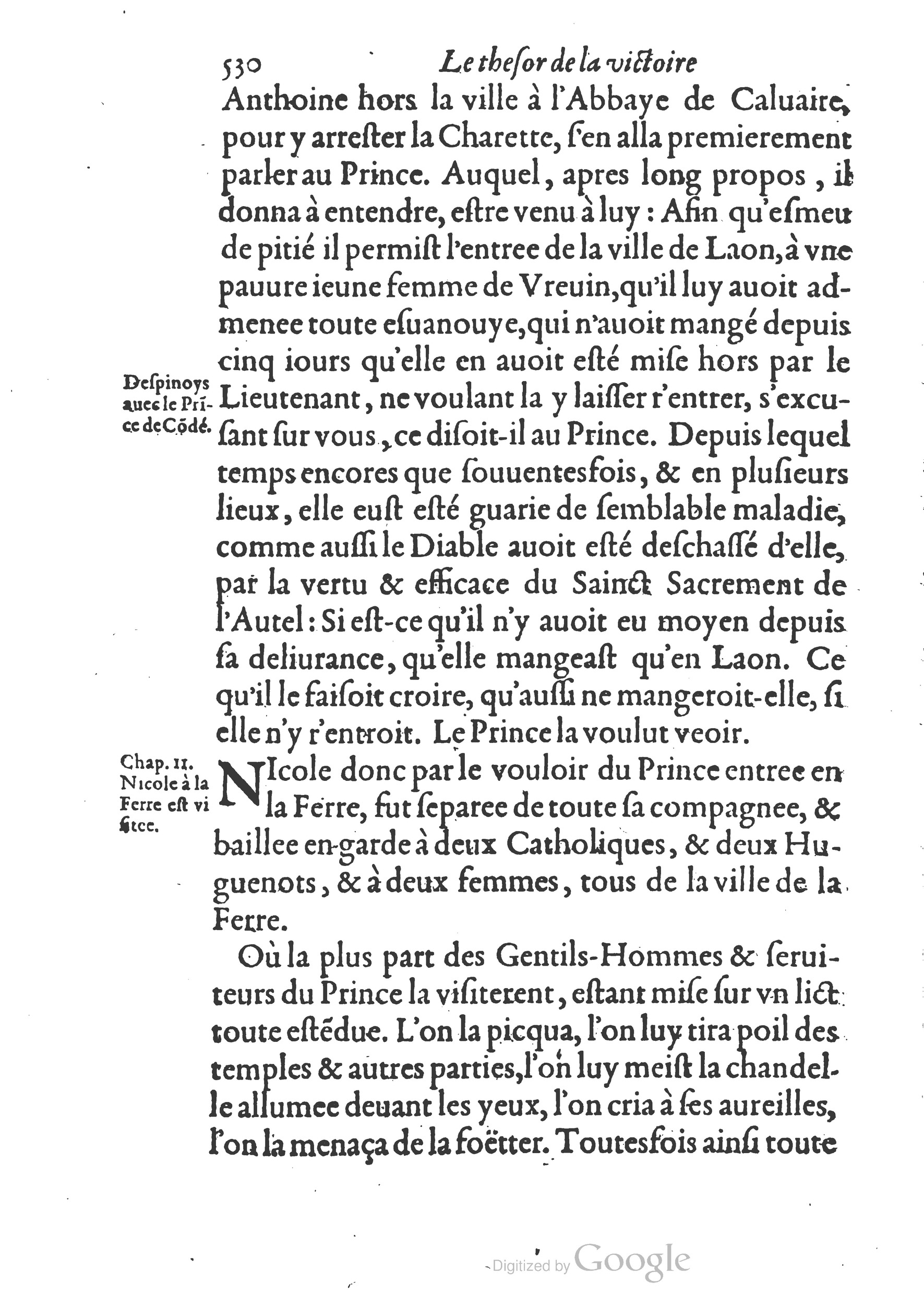 1578 - Nicolas Chesneau - Trésor et entière histoire de la triomphante victoire du corps de Dieu sur l’esprit malin - British Library 1578 - Nicolas Chesneau - Trésor et entière histoire de la triomphante victoire du corps de Dieu sur l’esprit malin - British Library