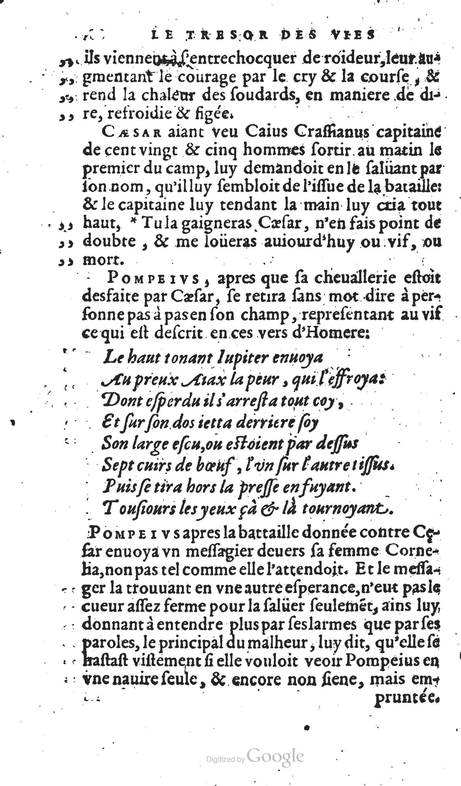 1567 - Willem Silvius - Trésor des vies de Plutarque - Anvers Musée Plantin-Moretus