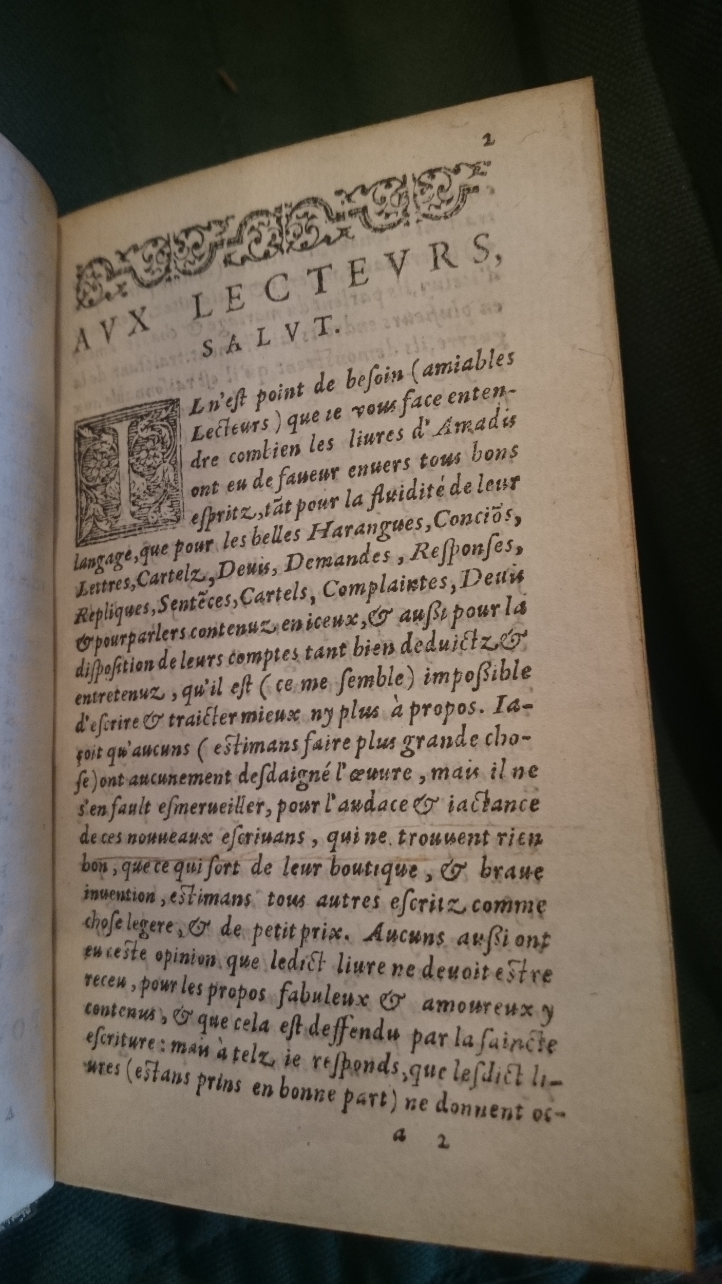 1582 - Jean Huguetan - Trésor des Amadis - BnF Arsenal