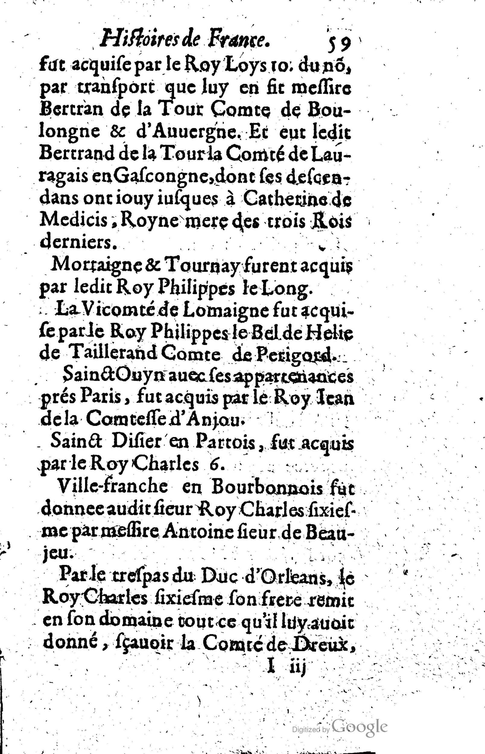 1619 - Jean Corrozet - Trésor des histoires de France - Anvers Musée Plantin-Moretus
