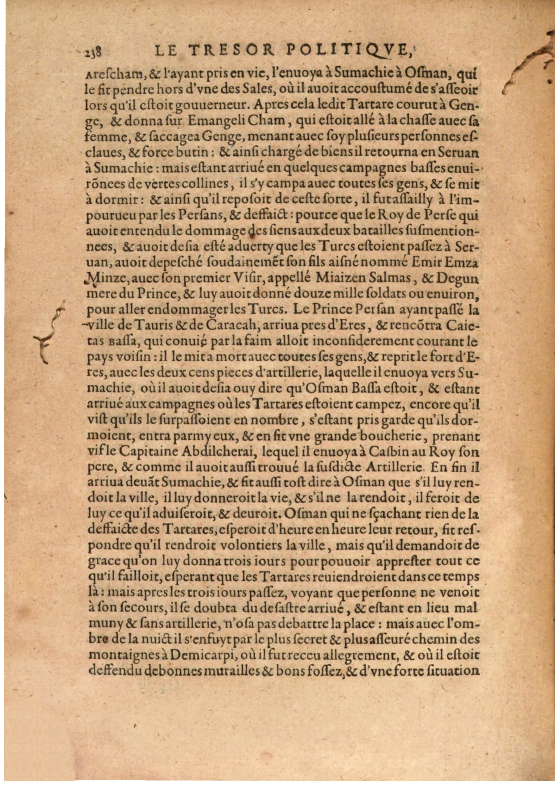 1608 - Nicolas Du Fossé - Trésor politique - BSB Munich