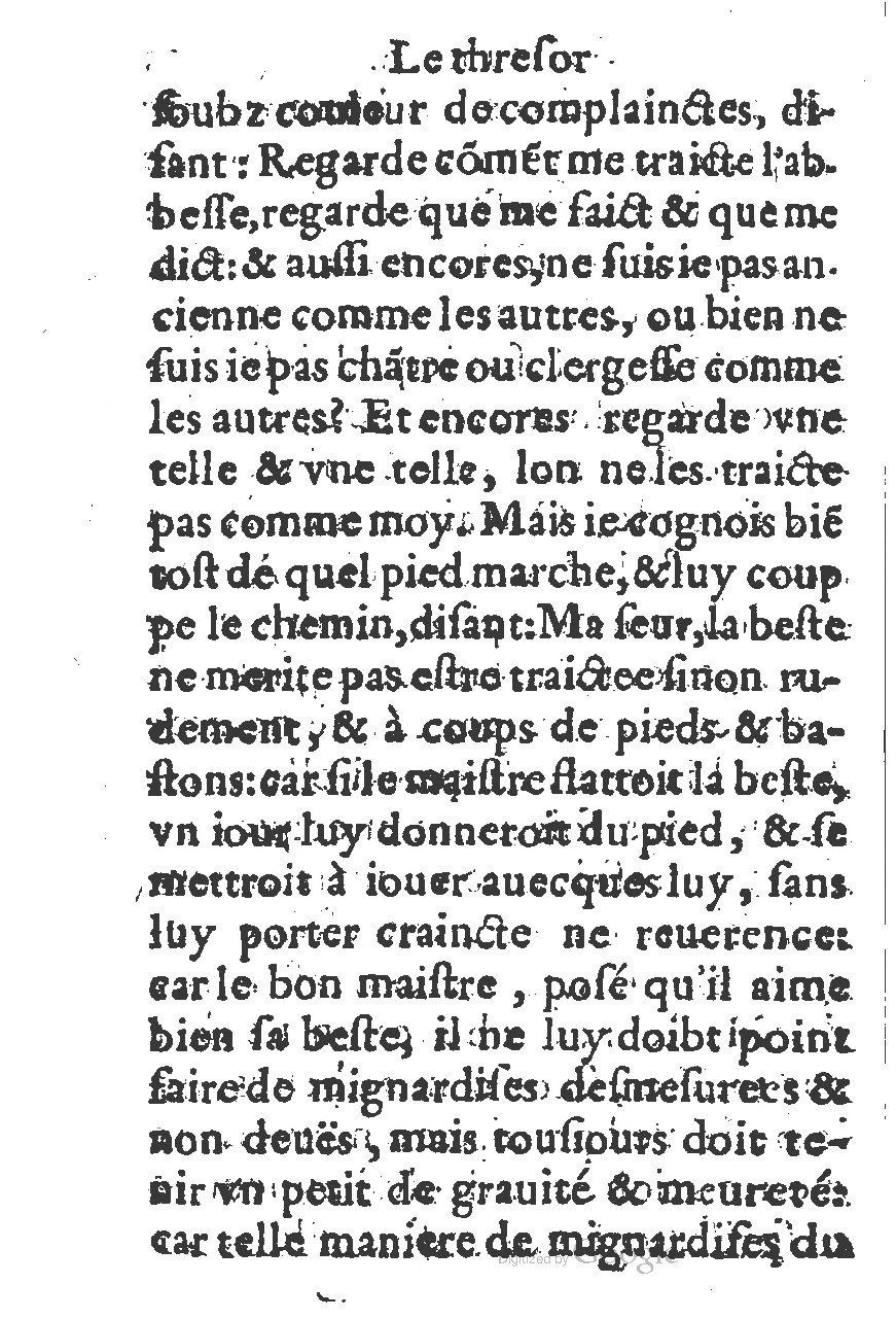 1578 - Guillaume Chaudière - Trésor de dévotion traitant de plusieurs belles vertus - BM Lyon