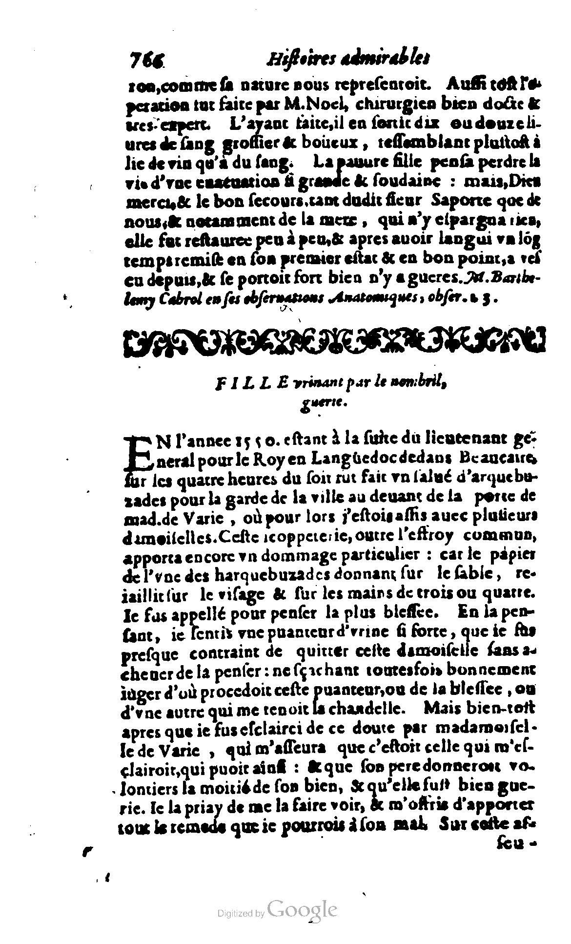 1620 - Samuel Crespin - Trésor d’histoires admirables et mémorables - BCU Lausanne
