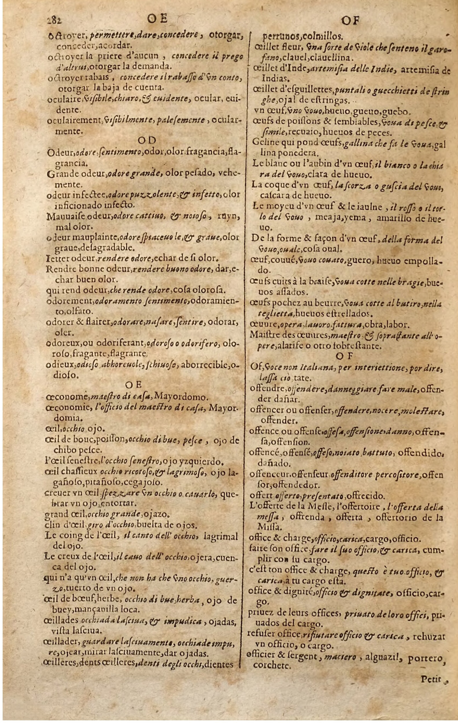 1627 - Jacques Crespin - Trésor des trois langues (Seconde partie) - Regensburg