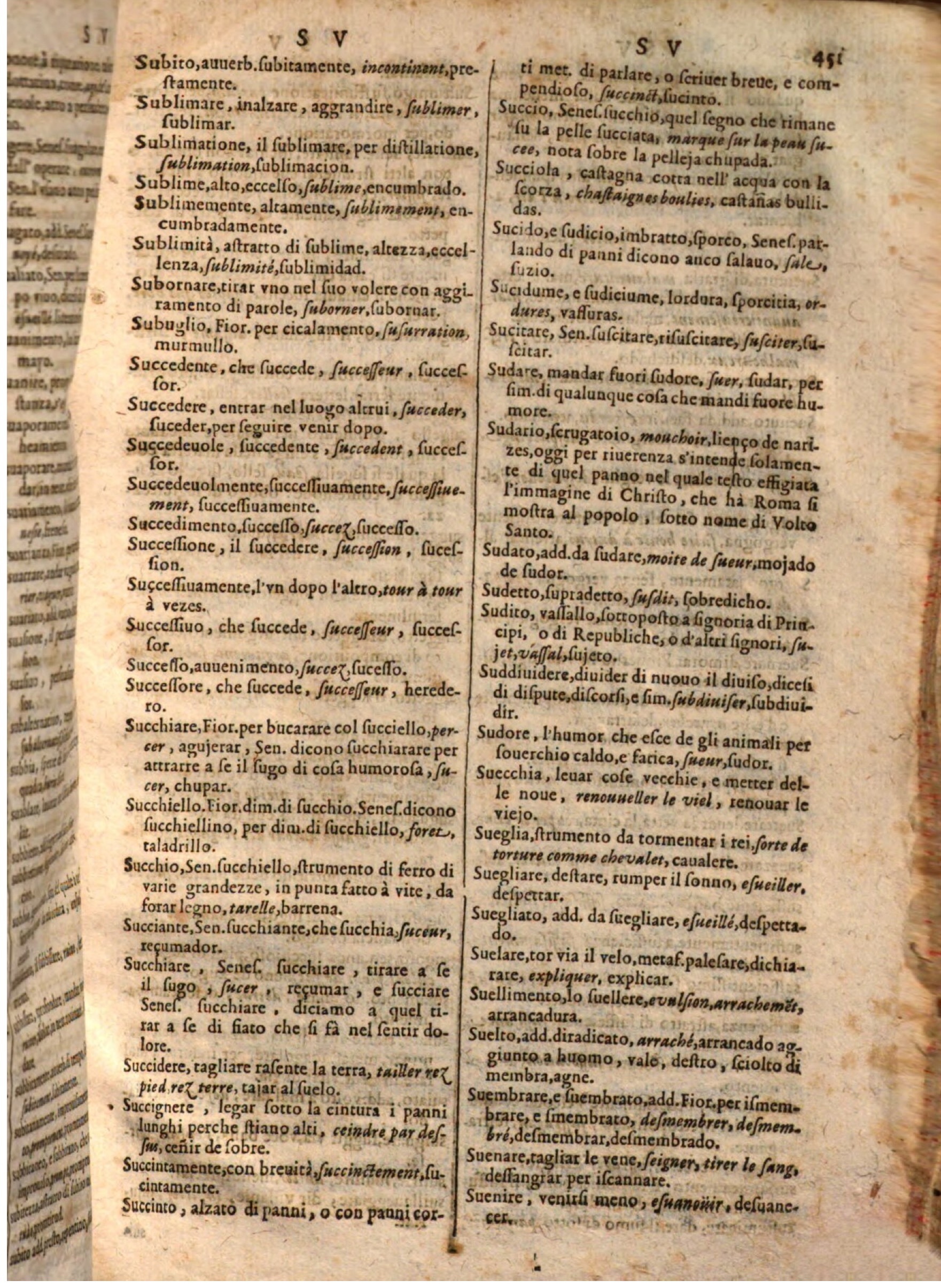 1644 - Jacques Crespin - Trésor des trois langues - Passau 1644 - Jacques Crespin - Trésor des trois langues - Passau