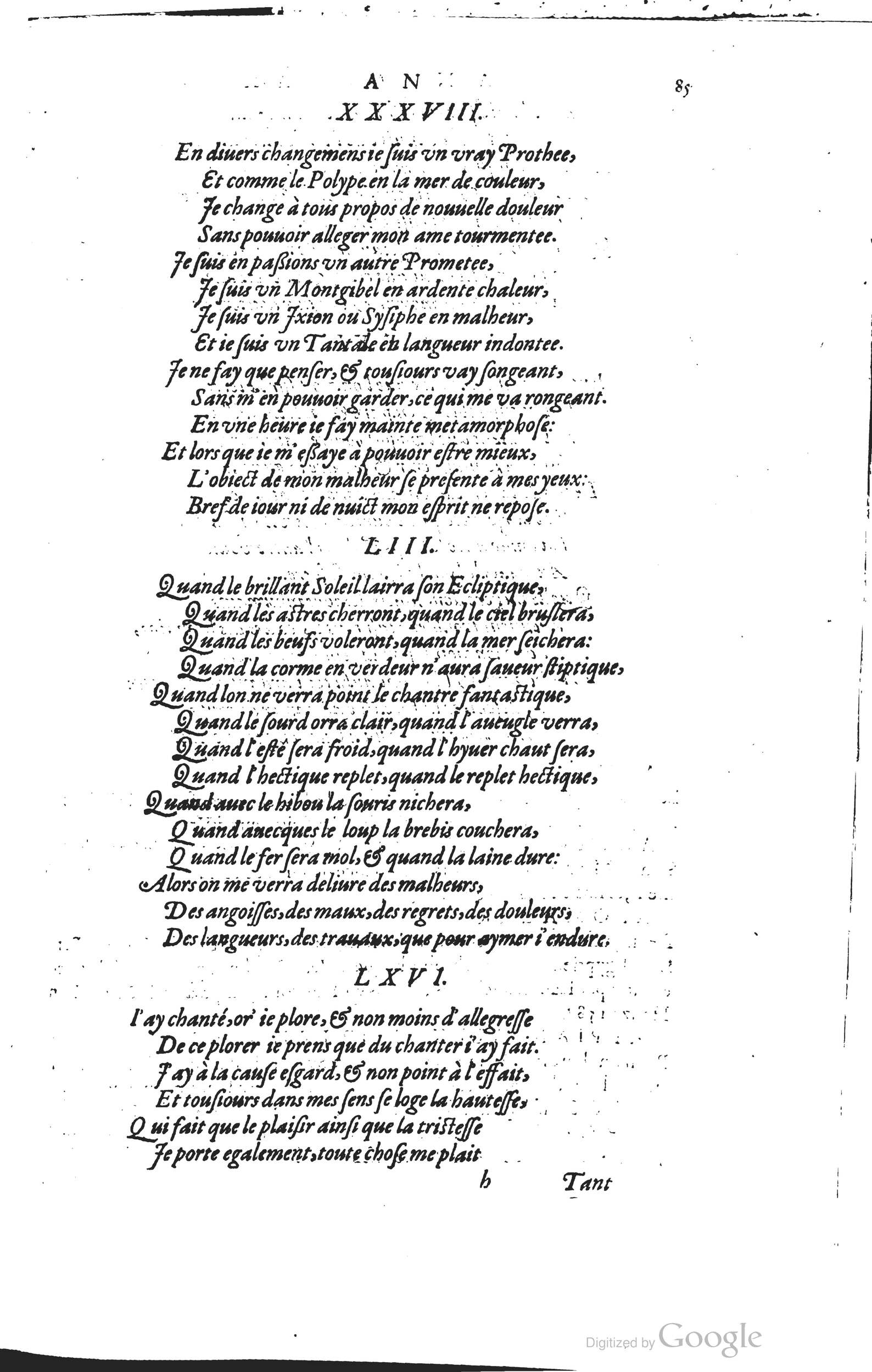 1585 - Barthélemy Honorat - Bibliothèques françaises - BSB Munich