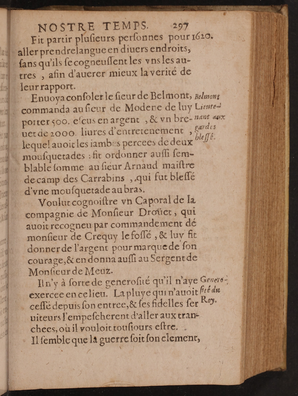 1626 - Joseph Bouillerot - Trésor de l’histoire générale de notre temps - BnF Arsenal