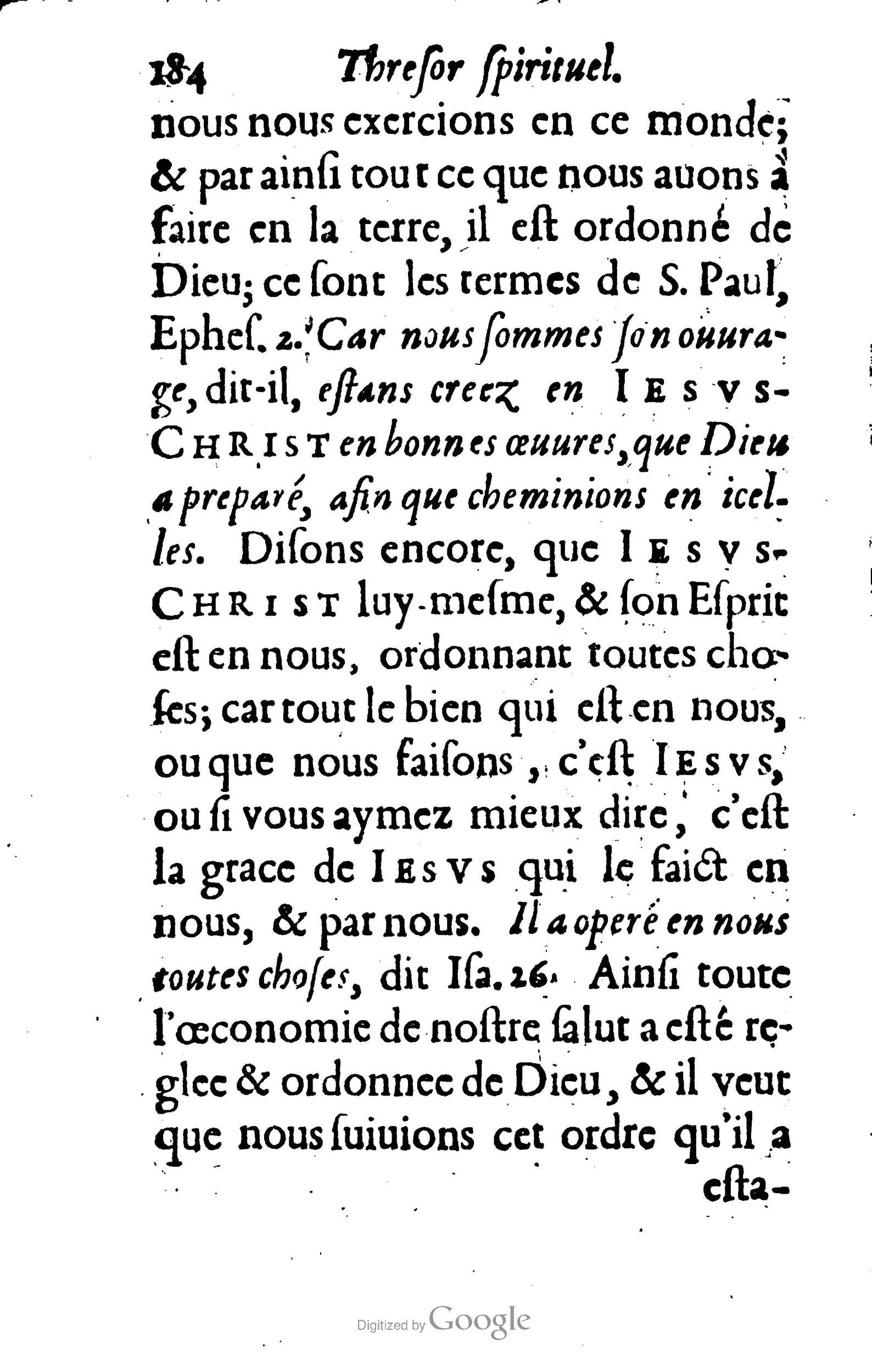 1633 - François Waudré - Trésor spirituel contenant les excellences du christianisme - BM Lyon