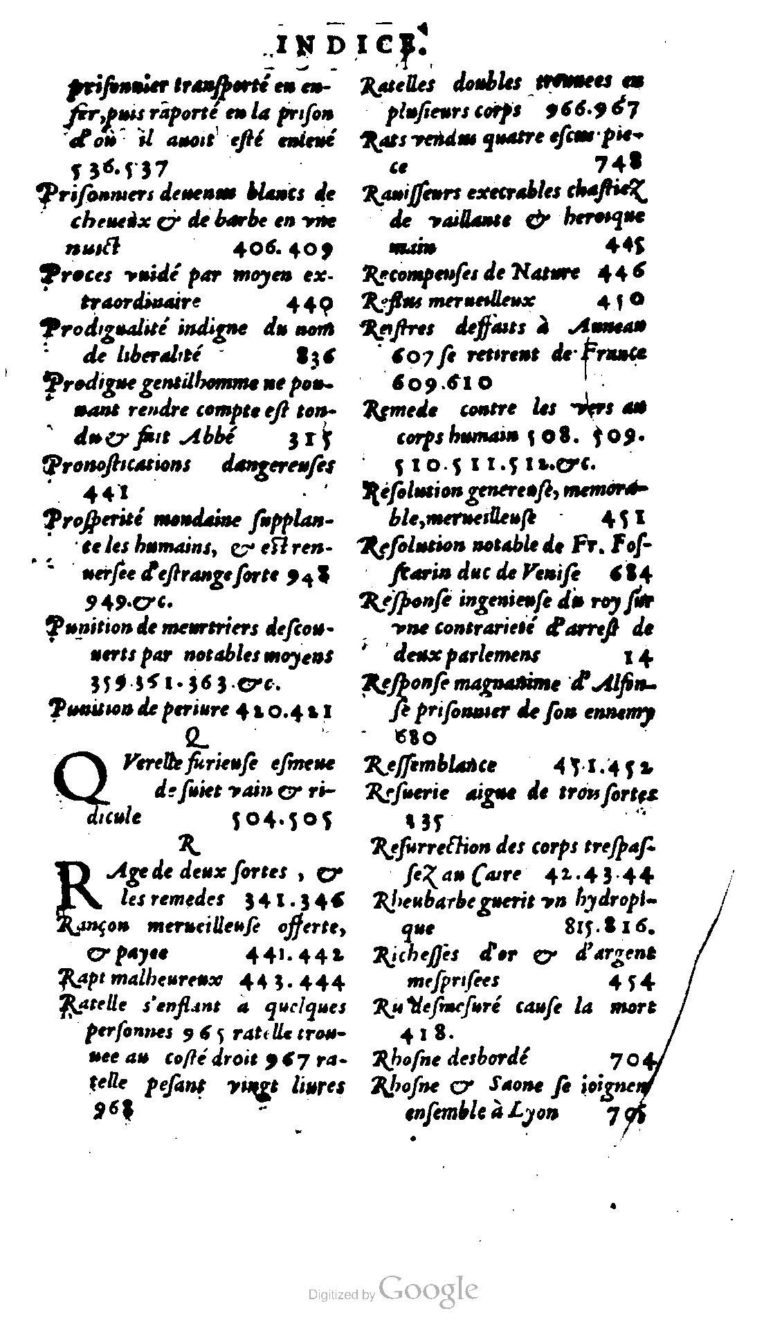 1620 - Samuel Crespin - Trésor d’histoires admirables et mémorables - BCU Lausanne