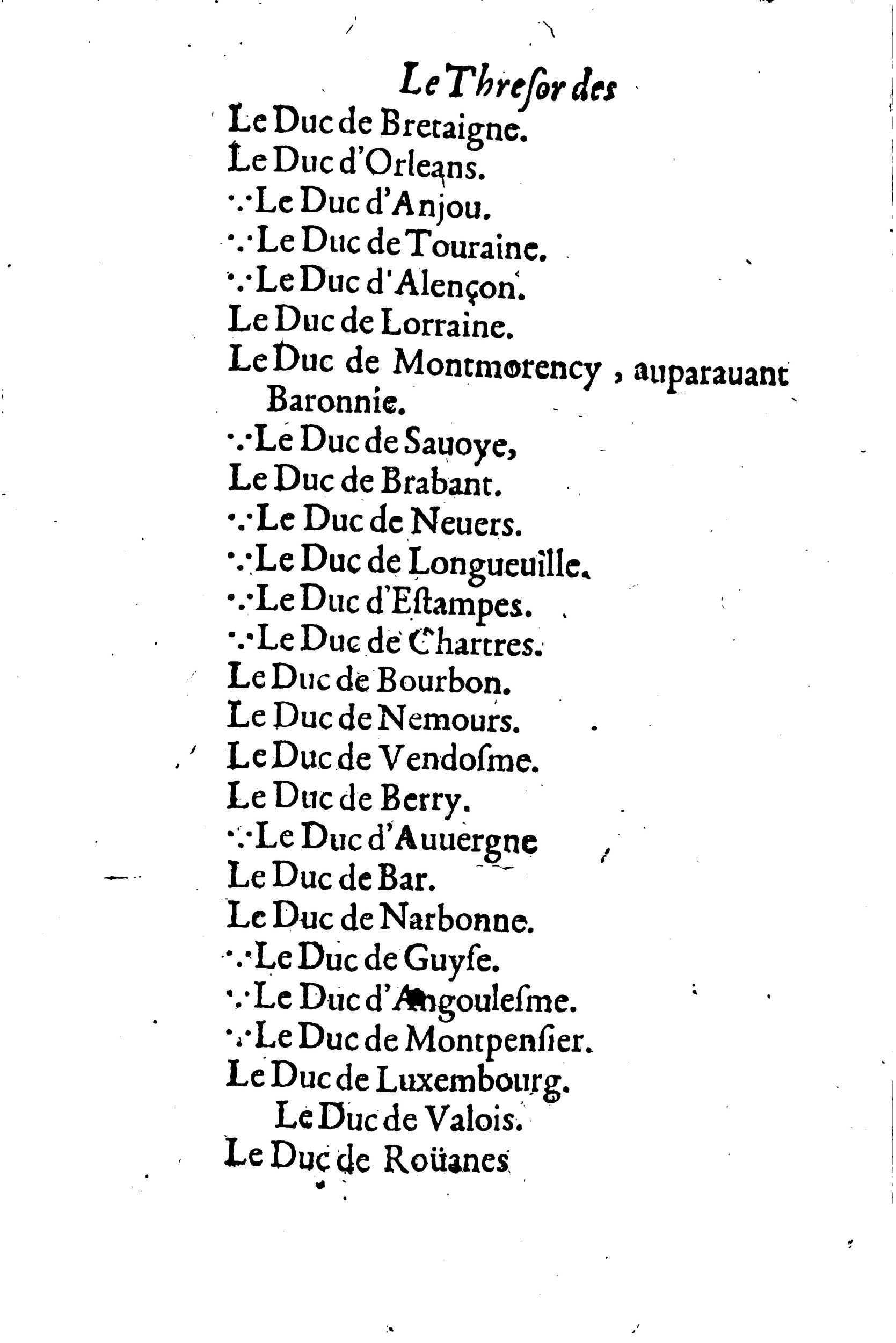 1633 - Jean Corrozet - Trésor des histoires de France - BM Lyon 1633 - Jean Corrozet - Trésor des histoires de France - BM Lyon