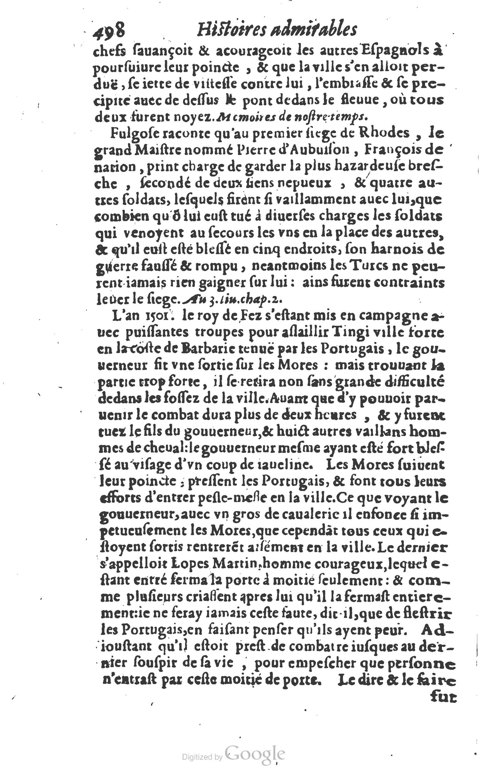 1610 - Paul Marceau - Trésor d’histoires admirables et mémorables - Princeton 1610 - Paul Marceau - Trésor d’histoires admirables et mémorables - Princeton