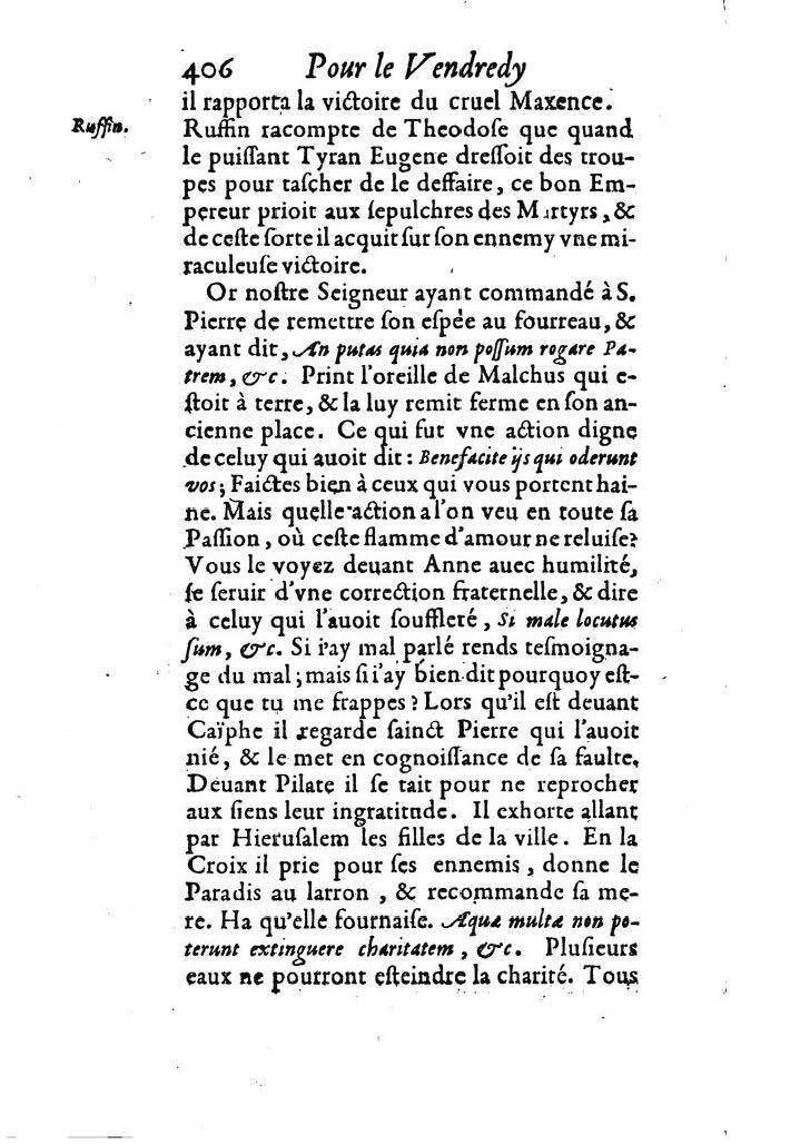1607 - Nicolas Du Fossé - Trésor quadragésimal - T 02 - BM Lyon