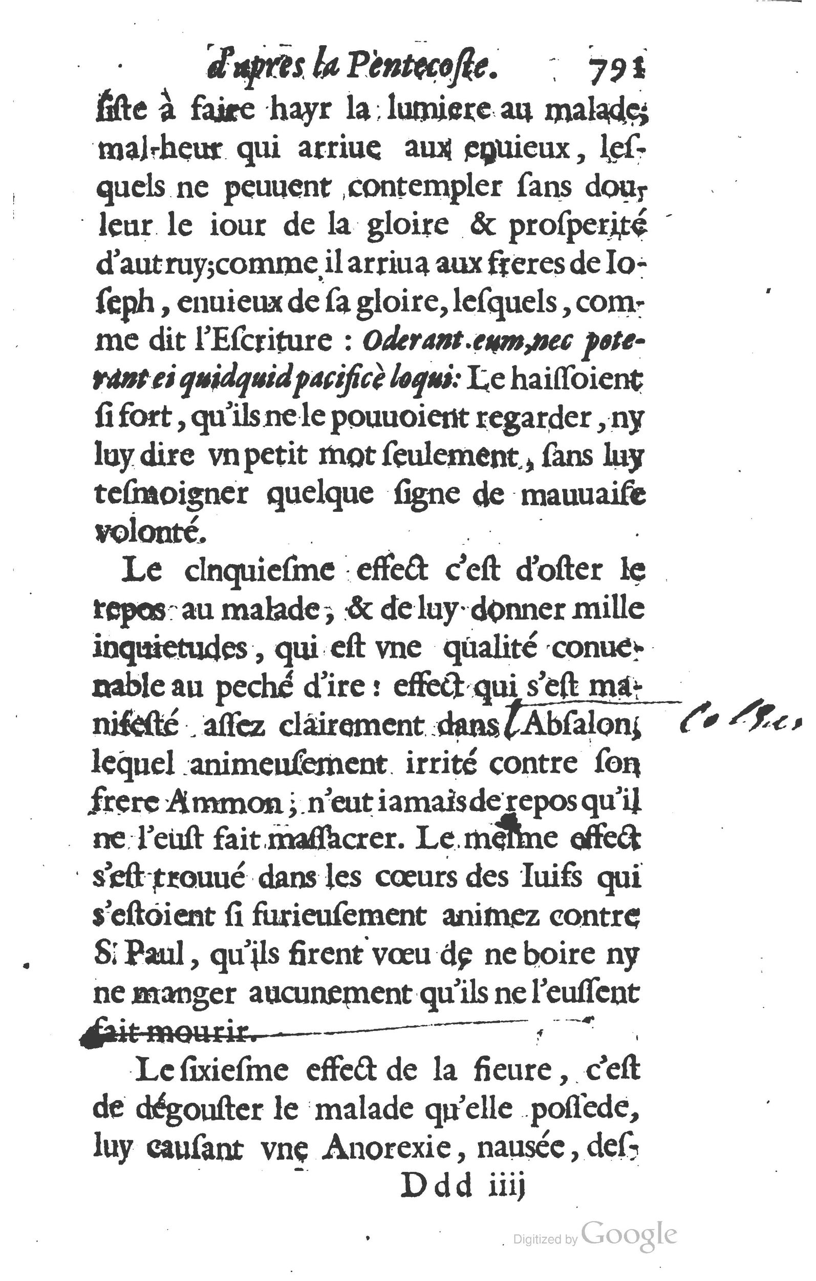 1629 - Manassés de Préaulx - Sermons ou Trésors de la piété chrétienne - BM Lyon