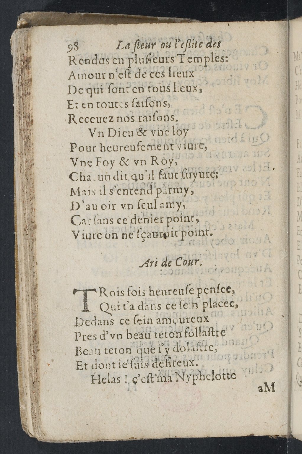 1607 - Pierre Brossart - Trésor des trésors - BnF