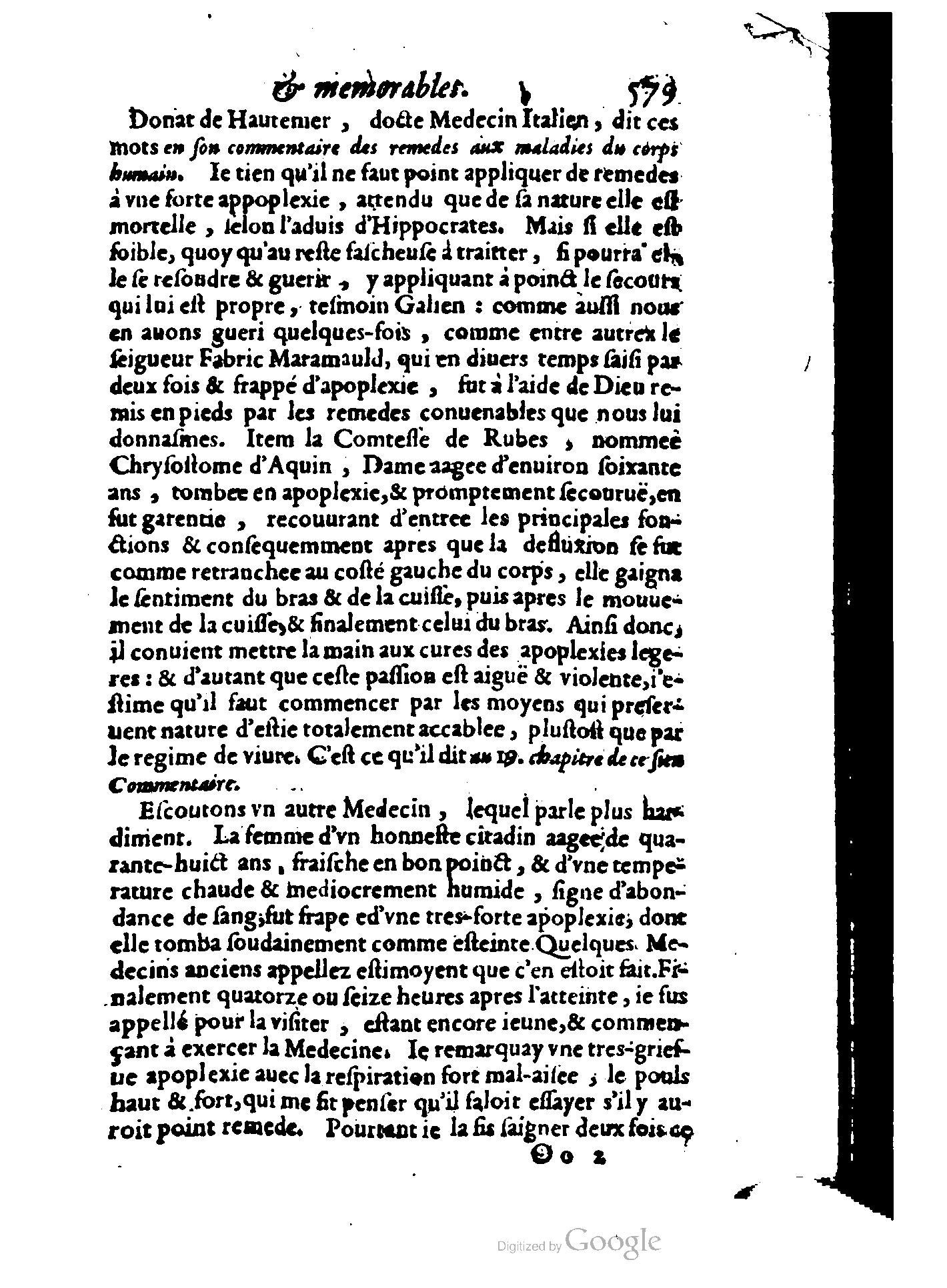 1620 - Samuel Crespin - Trésor d’histoires admirables et mémorables - BCU Lausanne 1620 - Samuel Crespin - Trésor d’histoires admirables et mémorables - BCU Lausanne