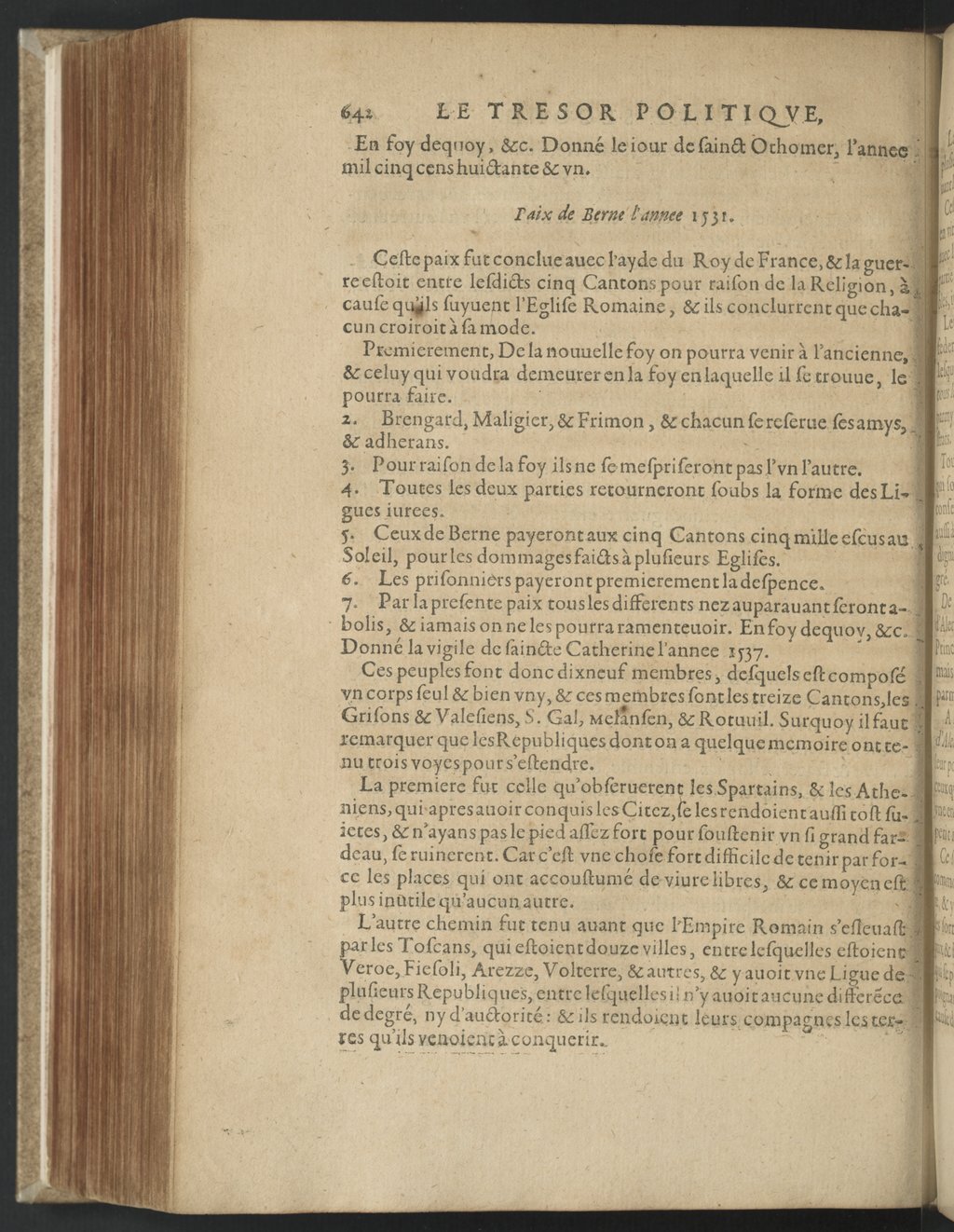 1608 - Nicolas Du Fossé - Trésor politique - BnF Tolbiac 1608 - Nicolas Du Fossé - Trésor politique - BnF Tolbiac