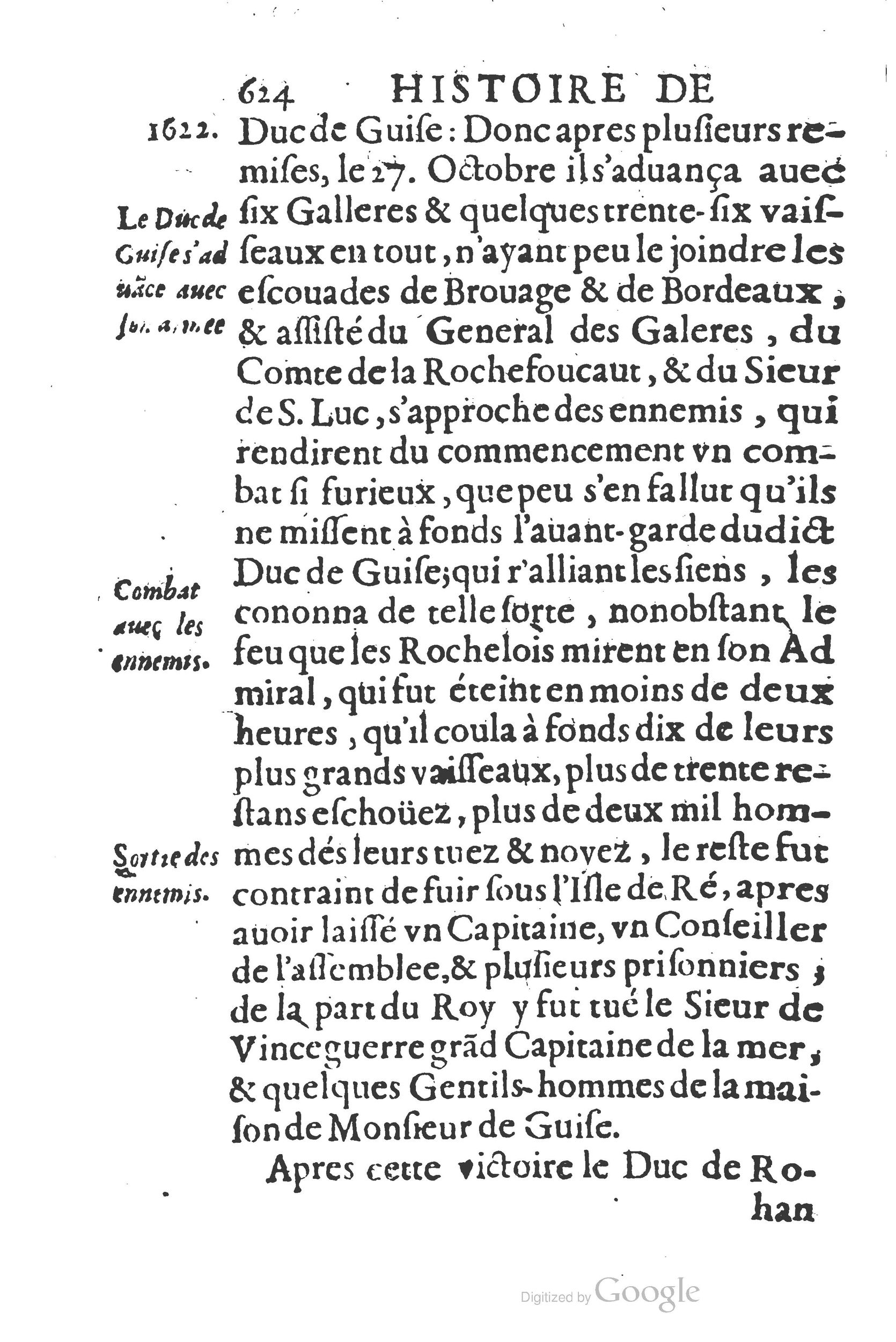 1626 - Joseph Bouillerot - Trésor de l’histoire générale de notre temps - BSB Munich