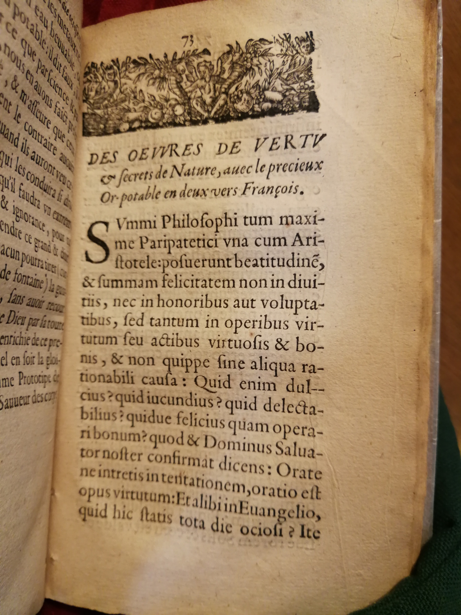 1611 - Charles Sevestre - Trésor philosophique de la médecine métallique - Bibliothèque Sainte-Geneviève