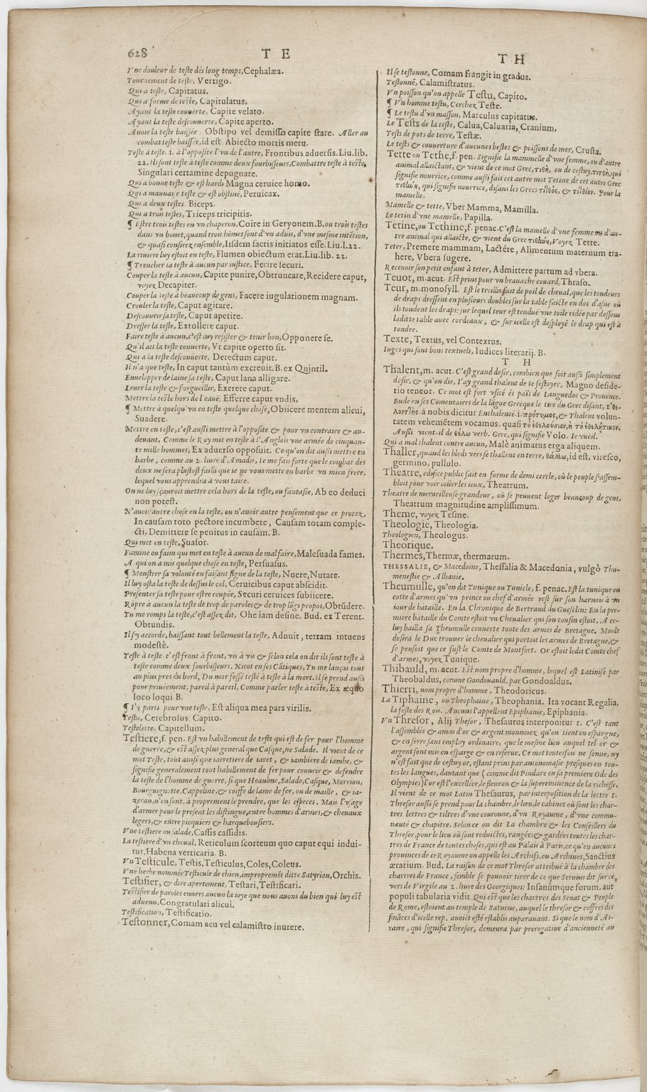 1606 - David Douceur - Trésor de la langue française - BnF