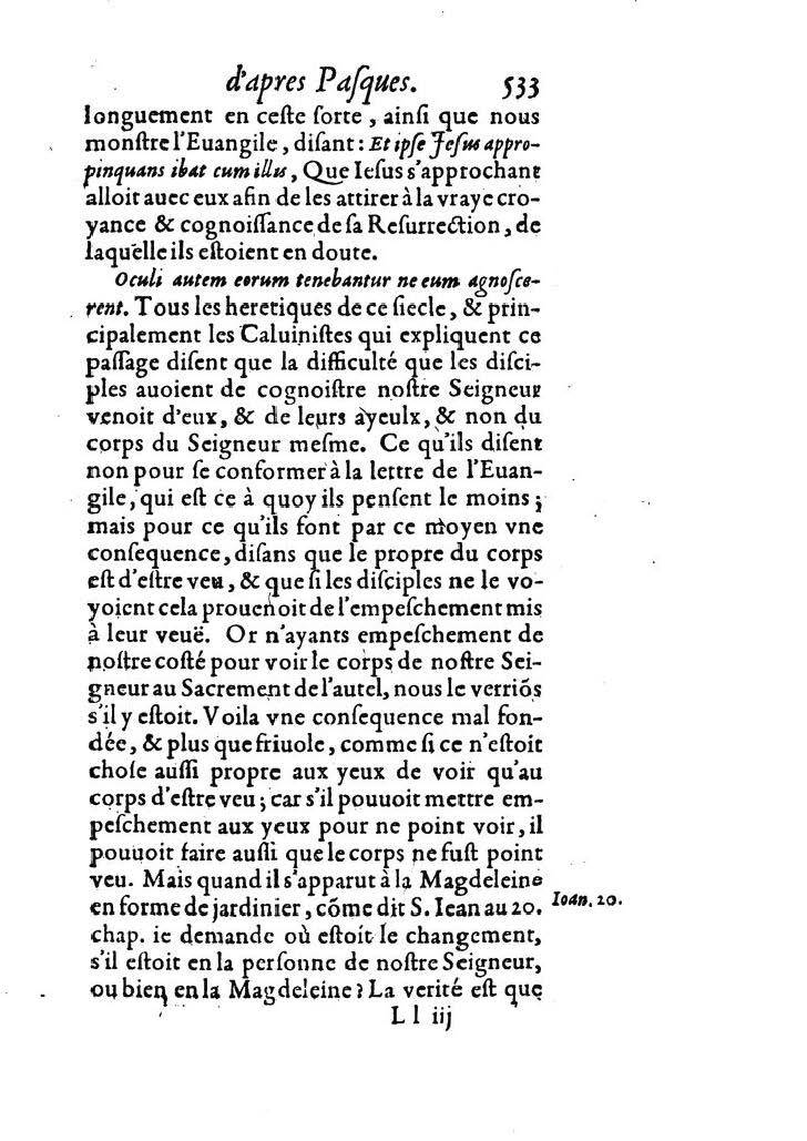1607 - Nicolas Du Fossé - Trésor quadragésimal - T 02 - BM Lyon