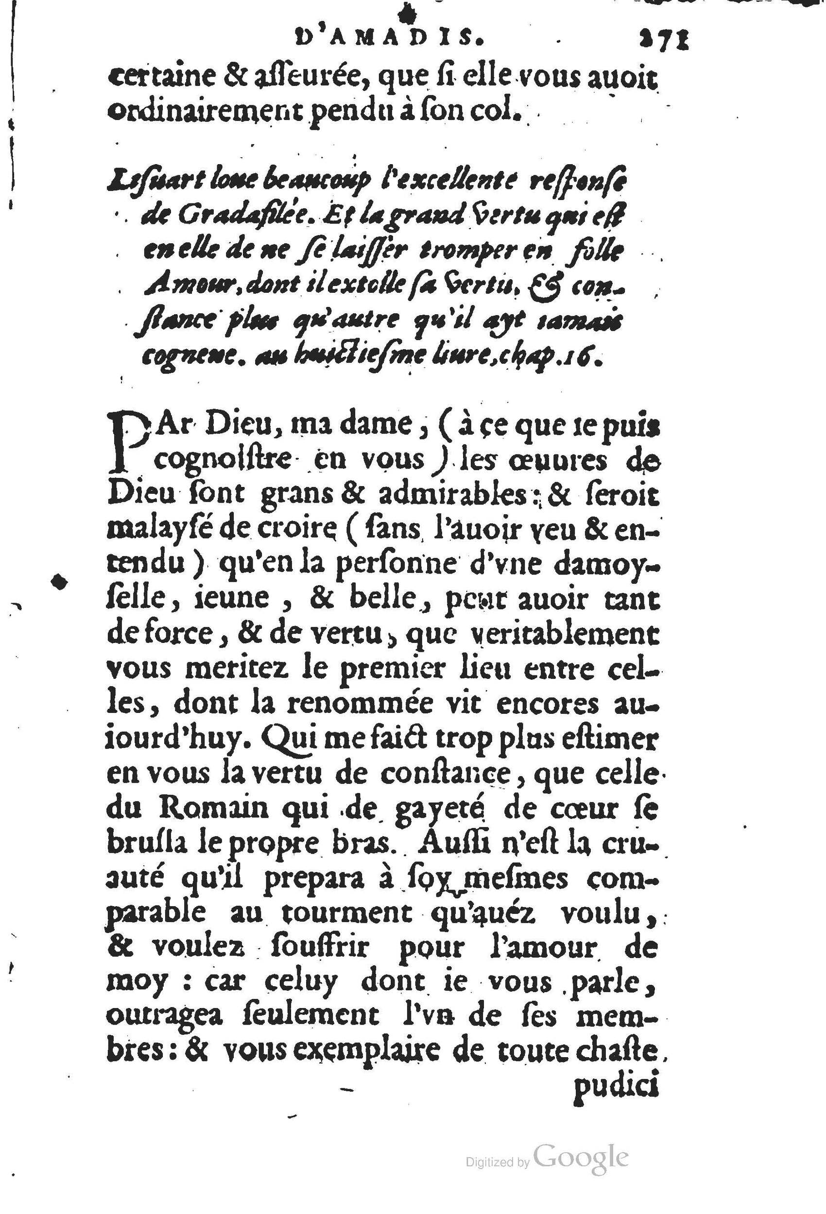 1560 - Jean d’Ogerolles et Gabriel Cotier Lyon - Trésor des Amadis - BSB Munich