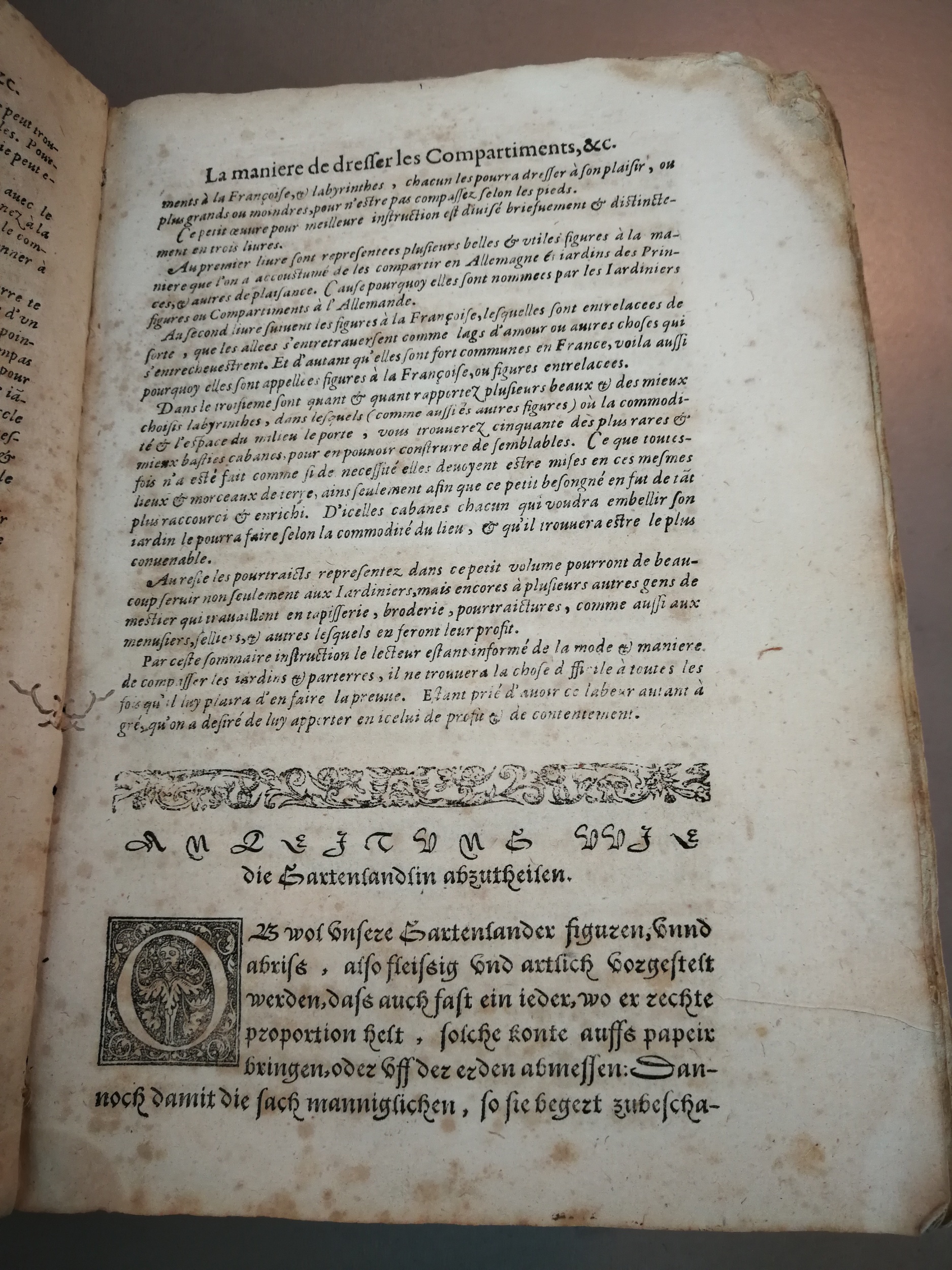 1629 - Étienne Gamonet - Trésor des parterres de l’univers - BM Marseille 1629 - Étienne Gamonet - Trésor des parterres de l’univers - BM Marseille