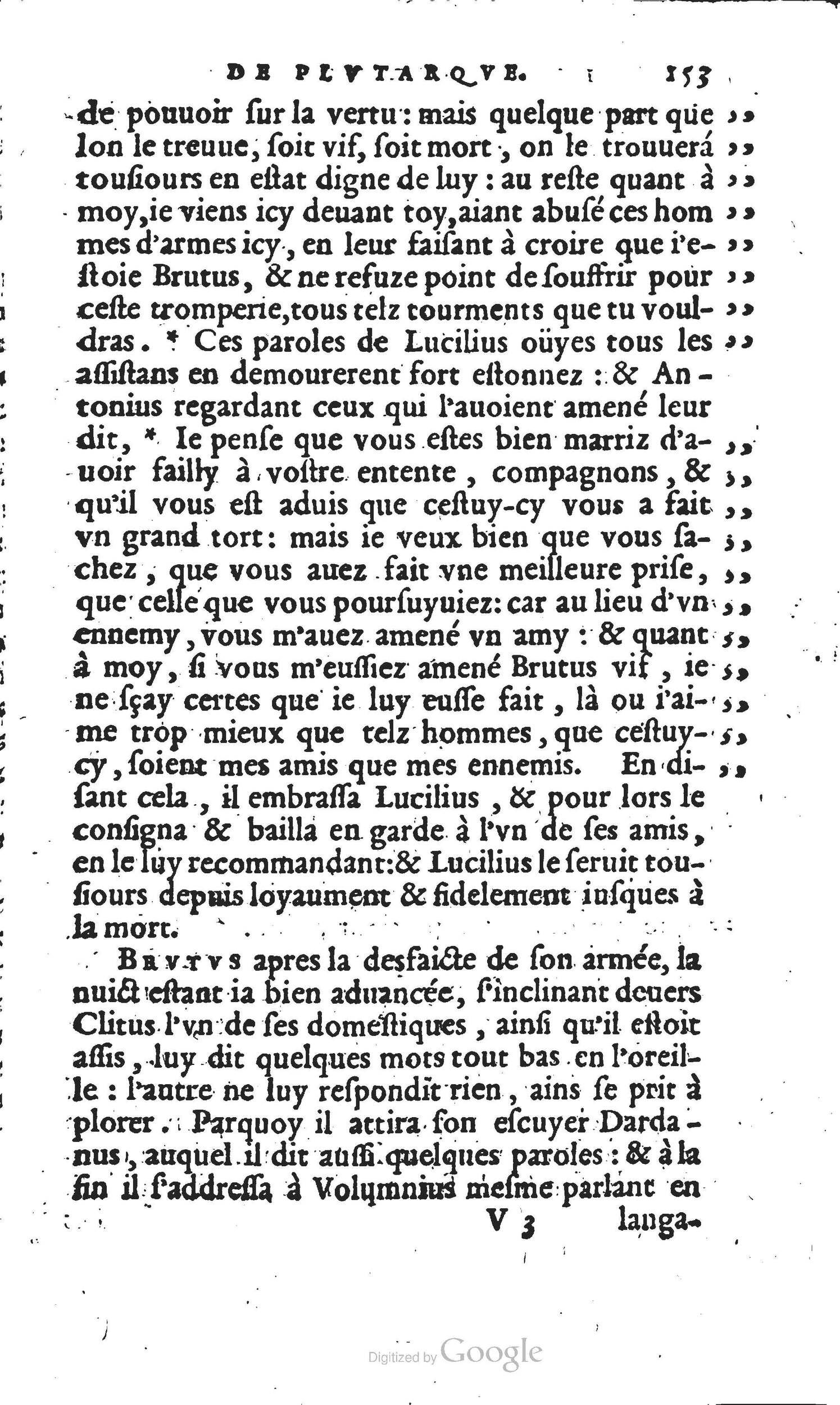 1567 - Willem Silvius - Trésor des vies de Plutarque - Anvers Musée Plantin-Moretus