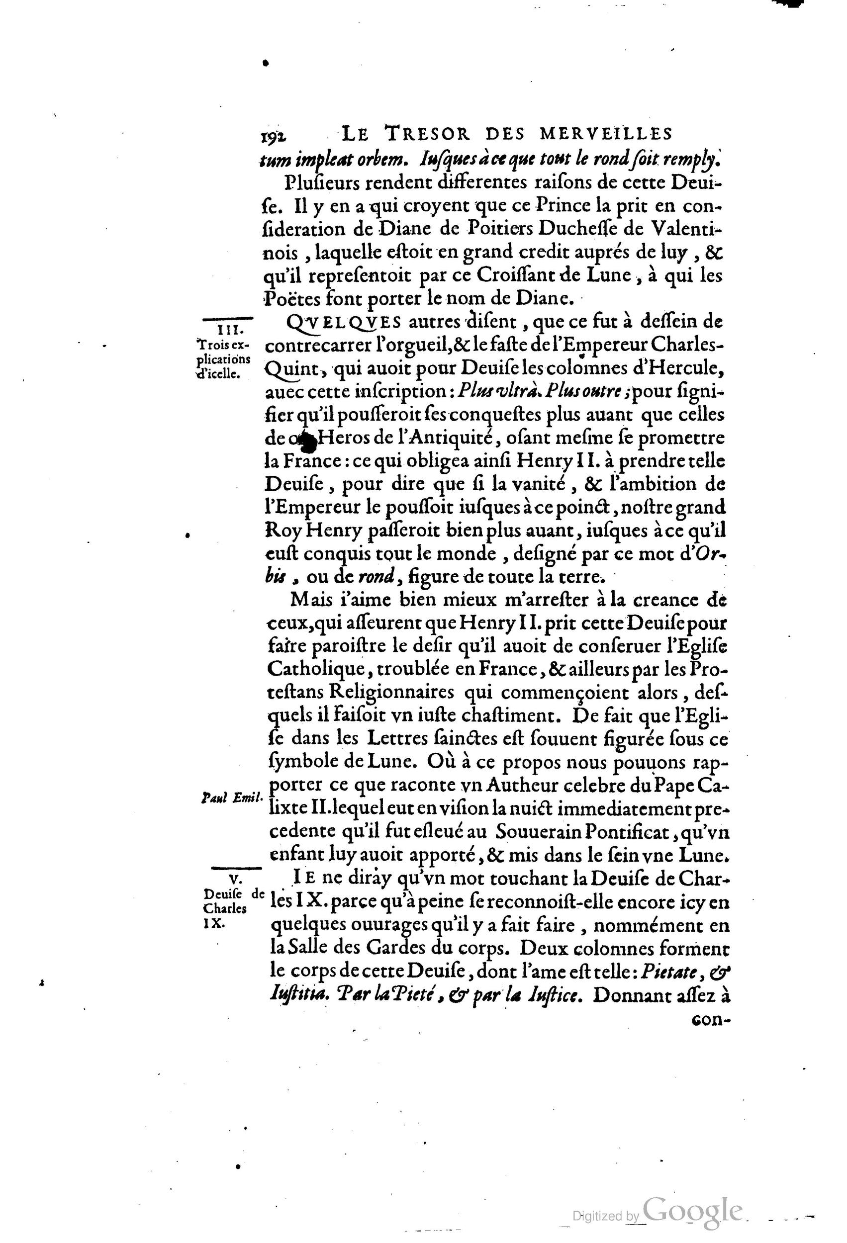 1642 - Sébastien Cramoisy - Trésor des merveilles de la maison royale de Fontainebleau - BM Lyon 1642 - Sébastien Cramoisy - Trésor des merveilles de la maison royale de Fontainebleau - BM Lyon