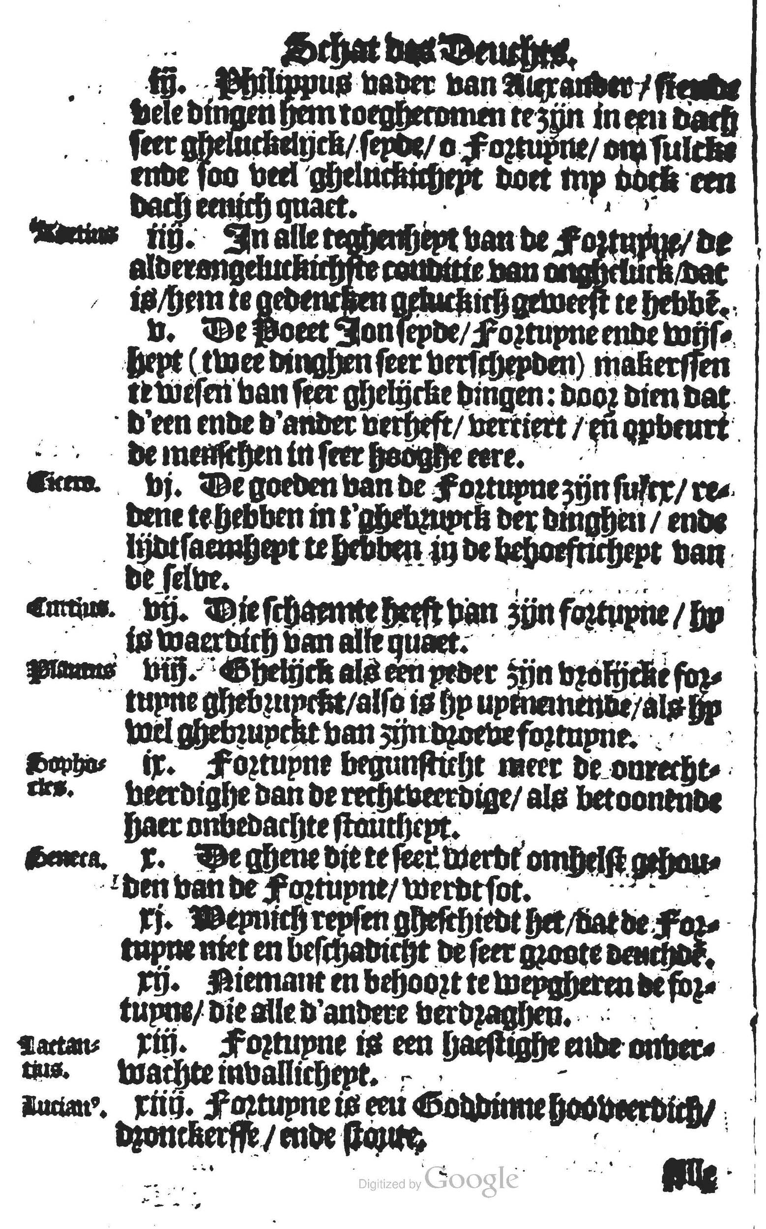 1594 - Cornelis Claesz - Trésor de vertu - BU Leiden
