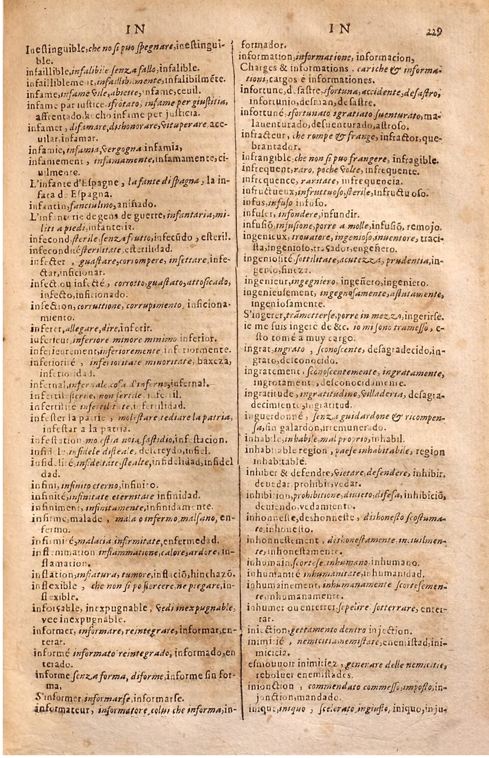 1627 - Jacques Crespin - Trésor des trois langues (Seconde partie) - Regensburg