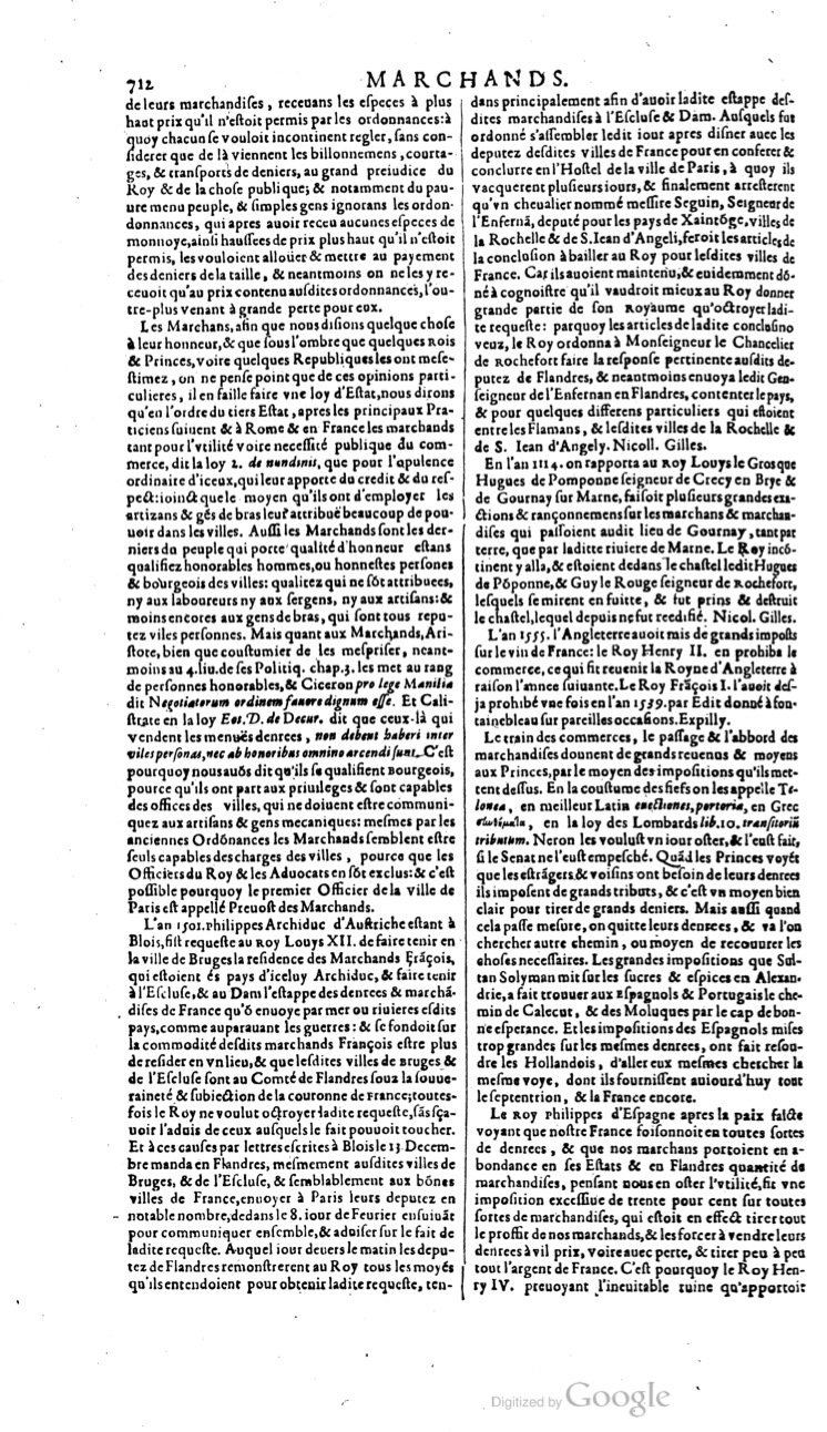 1629 - Veuve Nicolas Buon - Trésor du droit français (21754 T. 2) - BM Lyon
