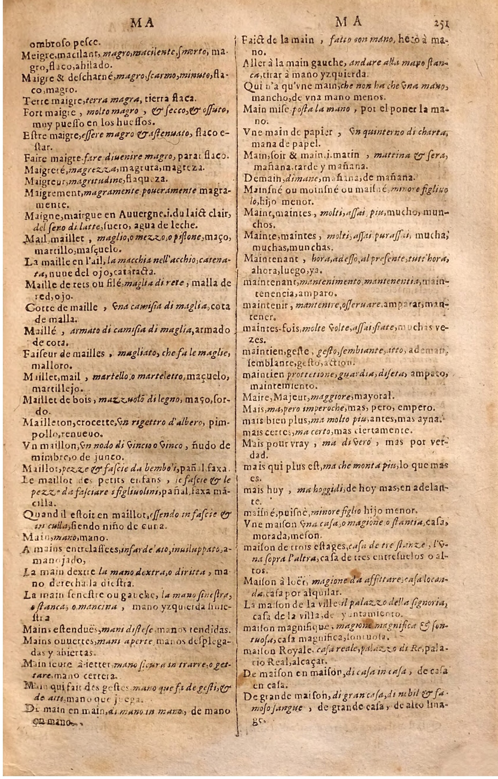 1627 - Jacques Crespin - Trésor des trois langues (Seconde partie) - Regensburg