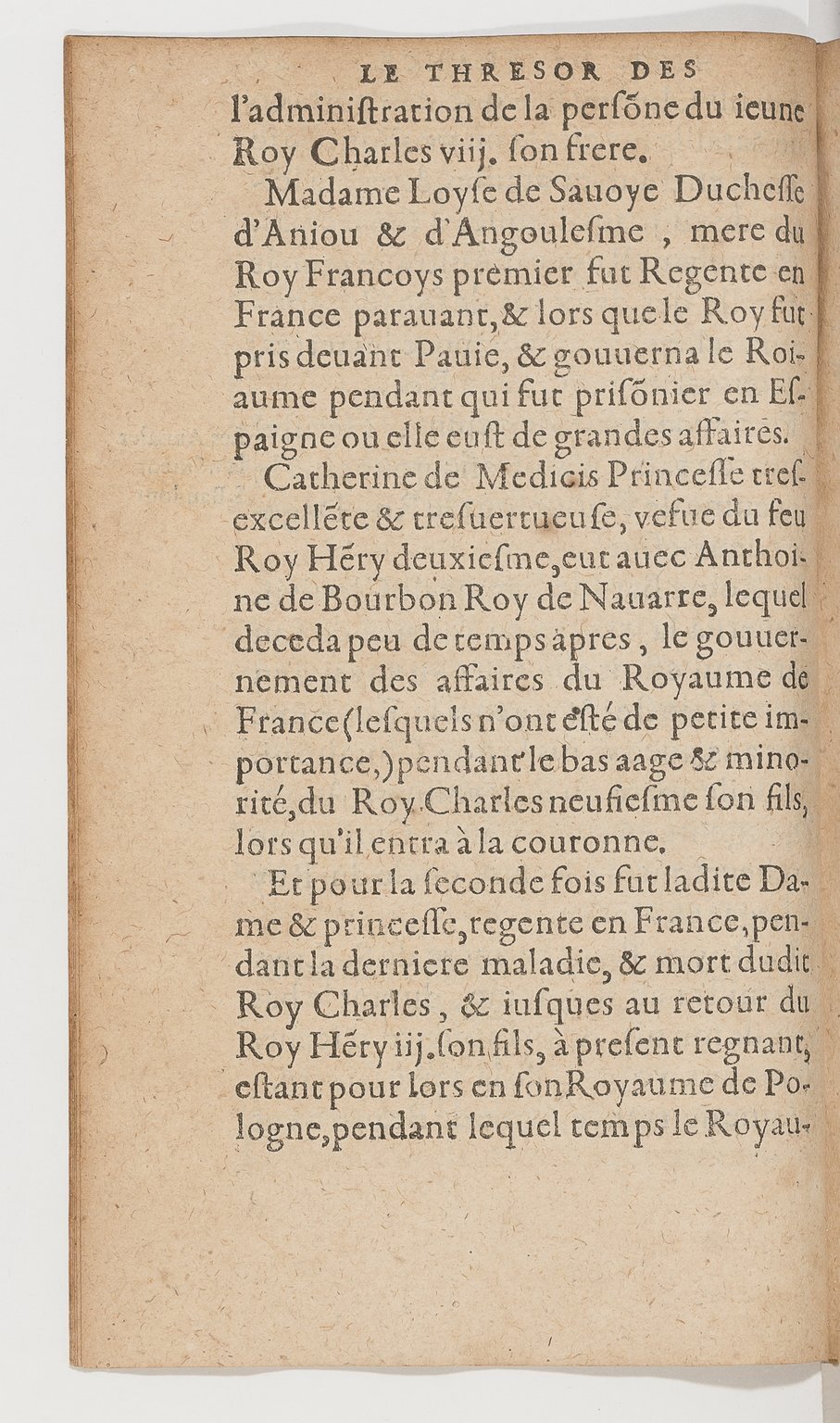 1583 - Galiot Corrozet - Trésor des histoires de France - BnF