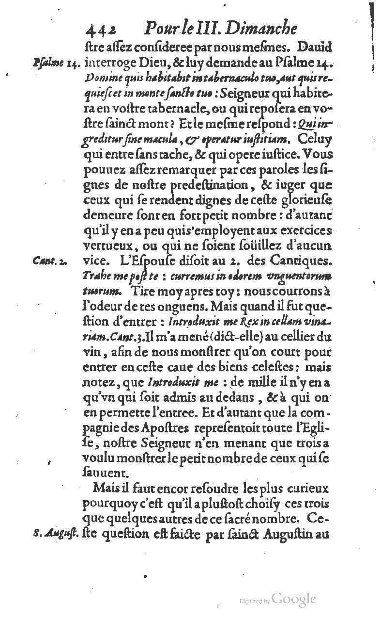 1607 - Nicolas Du Fossé - Trésor quadragésimal - T 01 - BM Lyon