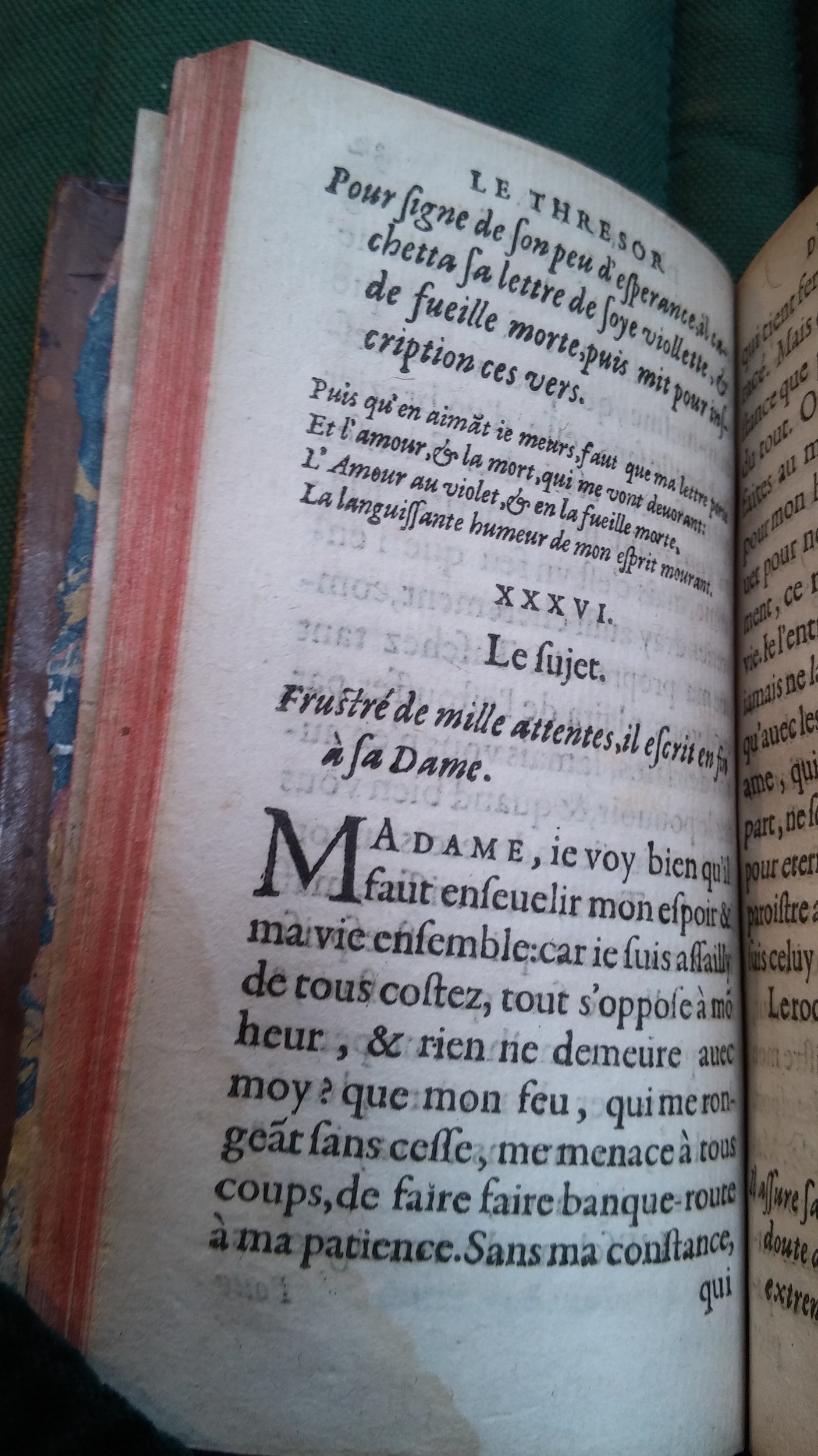 1606 - Thibaud Ancelin - Trésor d’amour - BnF Arsenal