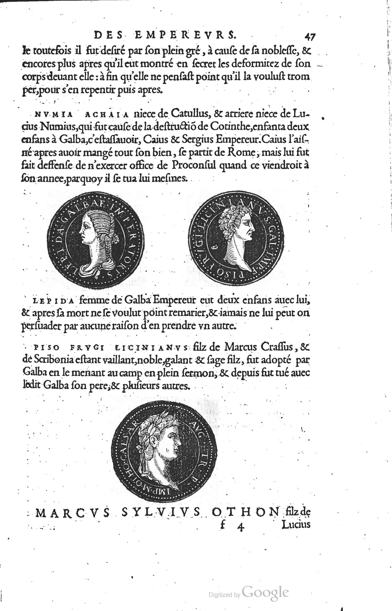 1553 - Jacopo Strada et Thomas Guérin - Épitome du Trésor des antiquités - Prague